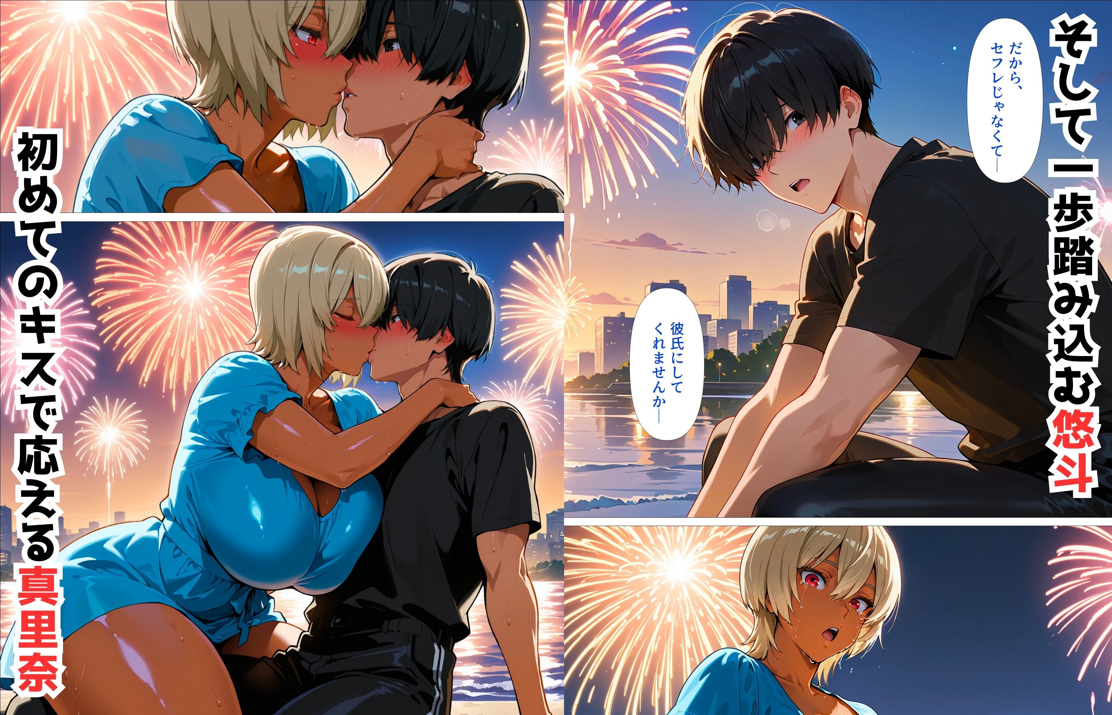 【悲報】幼馴染（ギャル）との肉体関係、全然割り切れずガチ恋堕ちした件 - サンプル画像 8