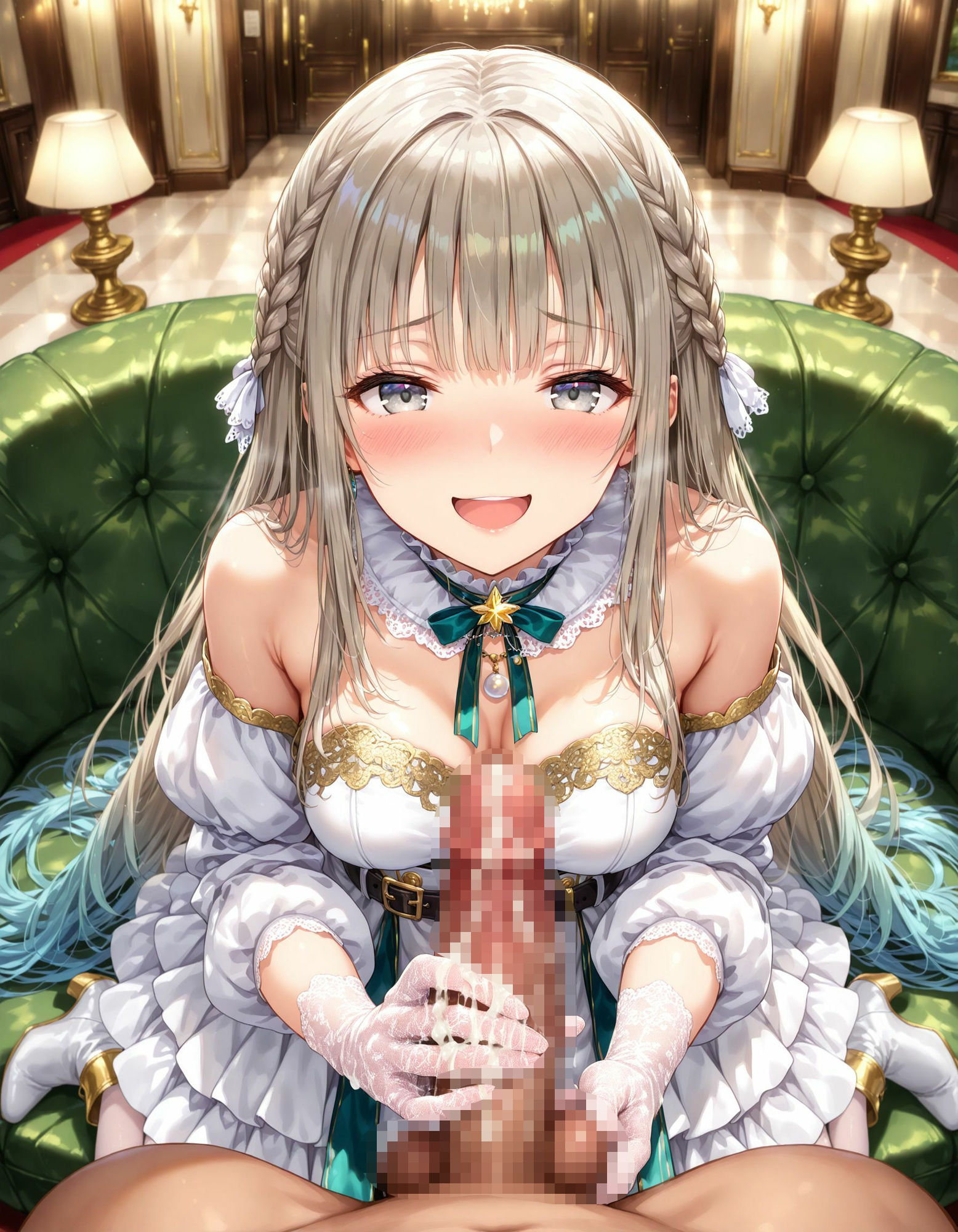 どうしてお嬢様魔法少女は僕に媚びへつらいながらフェラをするのか - サンプル画像 4