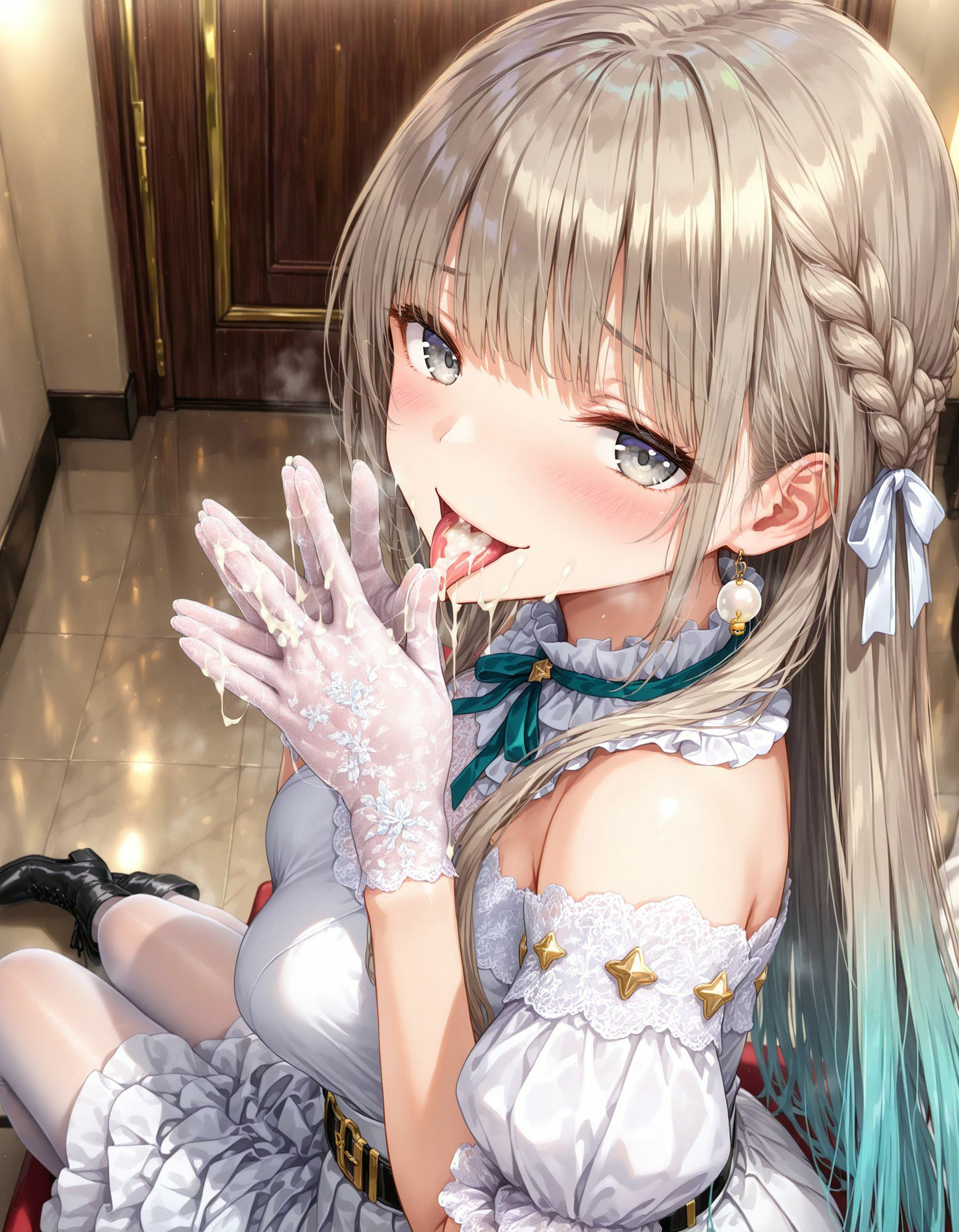 どうしてお嬢様魔法少女は僕に媚びへつらいながらフェラをするのか - サンプル画像 6