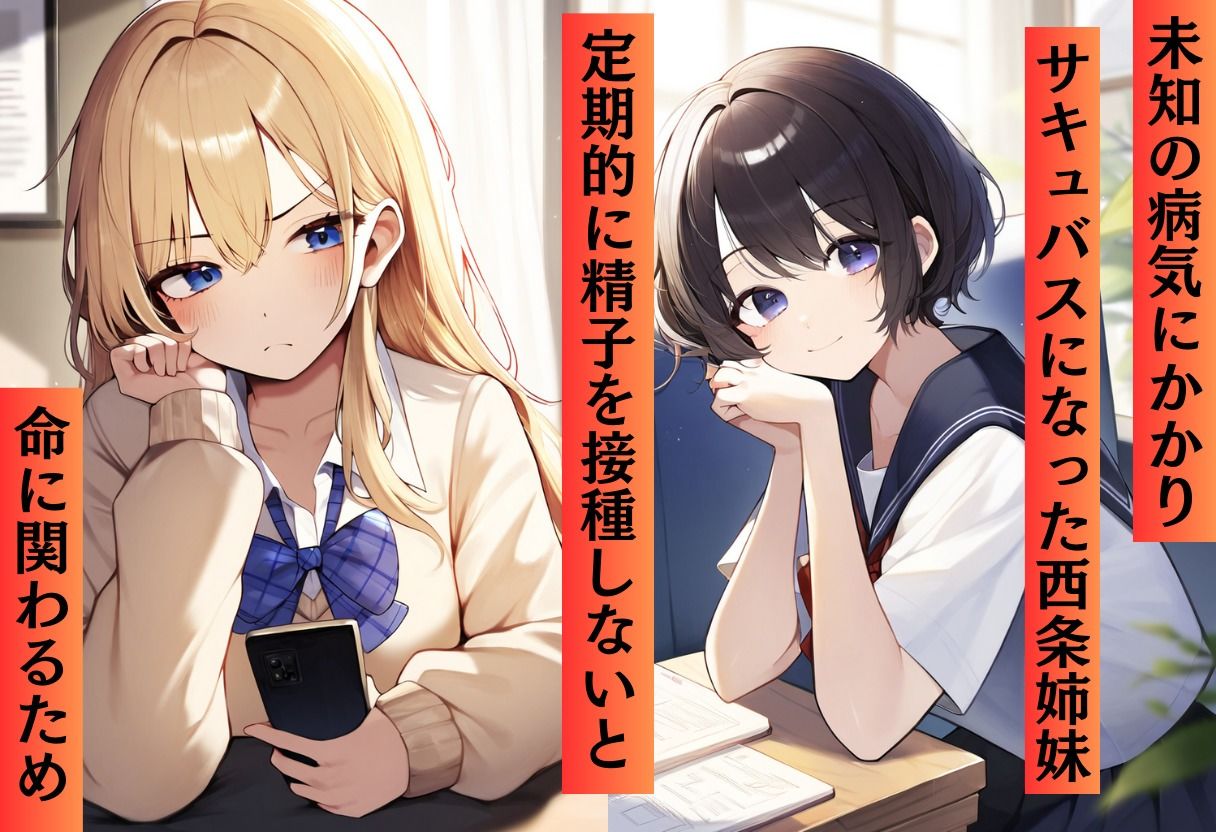 サキュバス姉妹のブランチ - サンプル画像 1