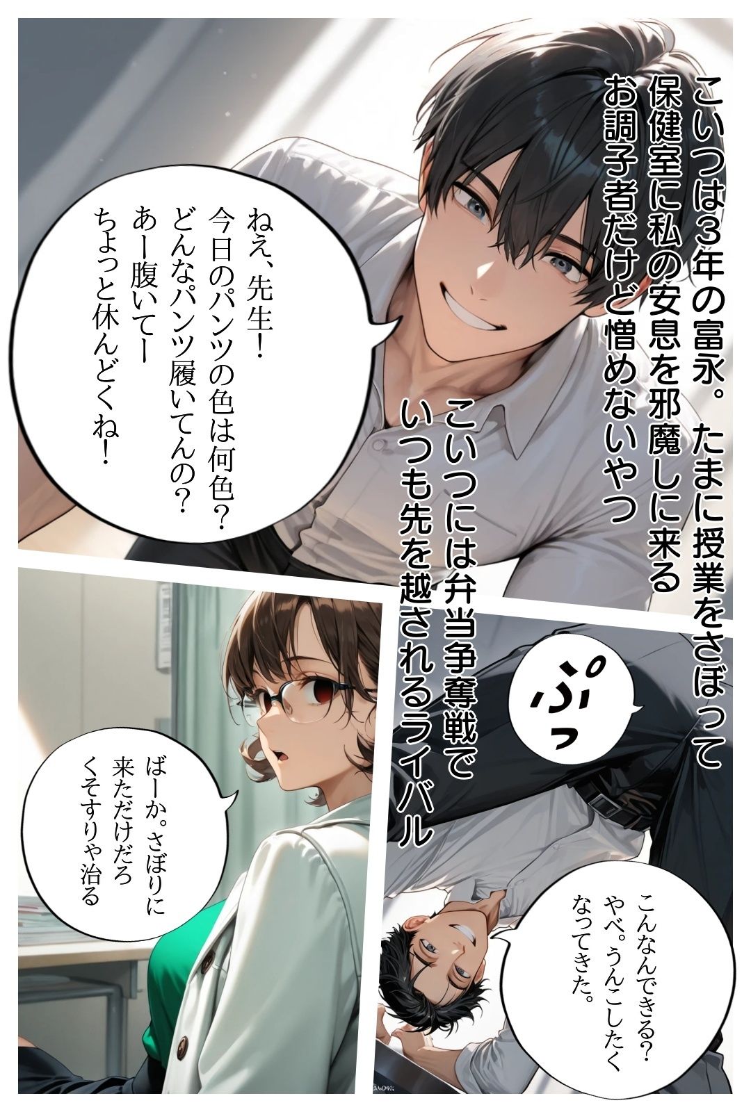 AI漫画  「私が治す」 - サンプル画像 8