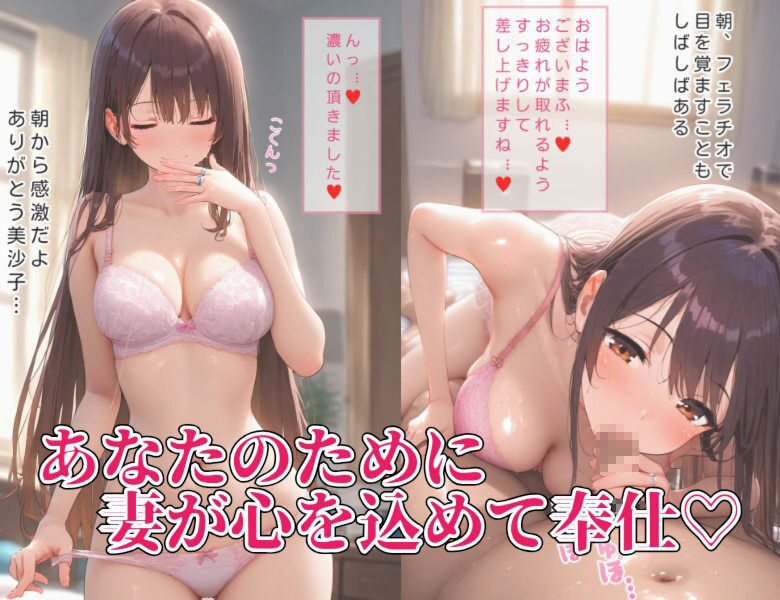 美沙子はあなたの妻です  〜愛する妻とのどエロいセックス〜 - サンプル画像 2