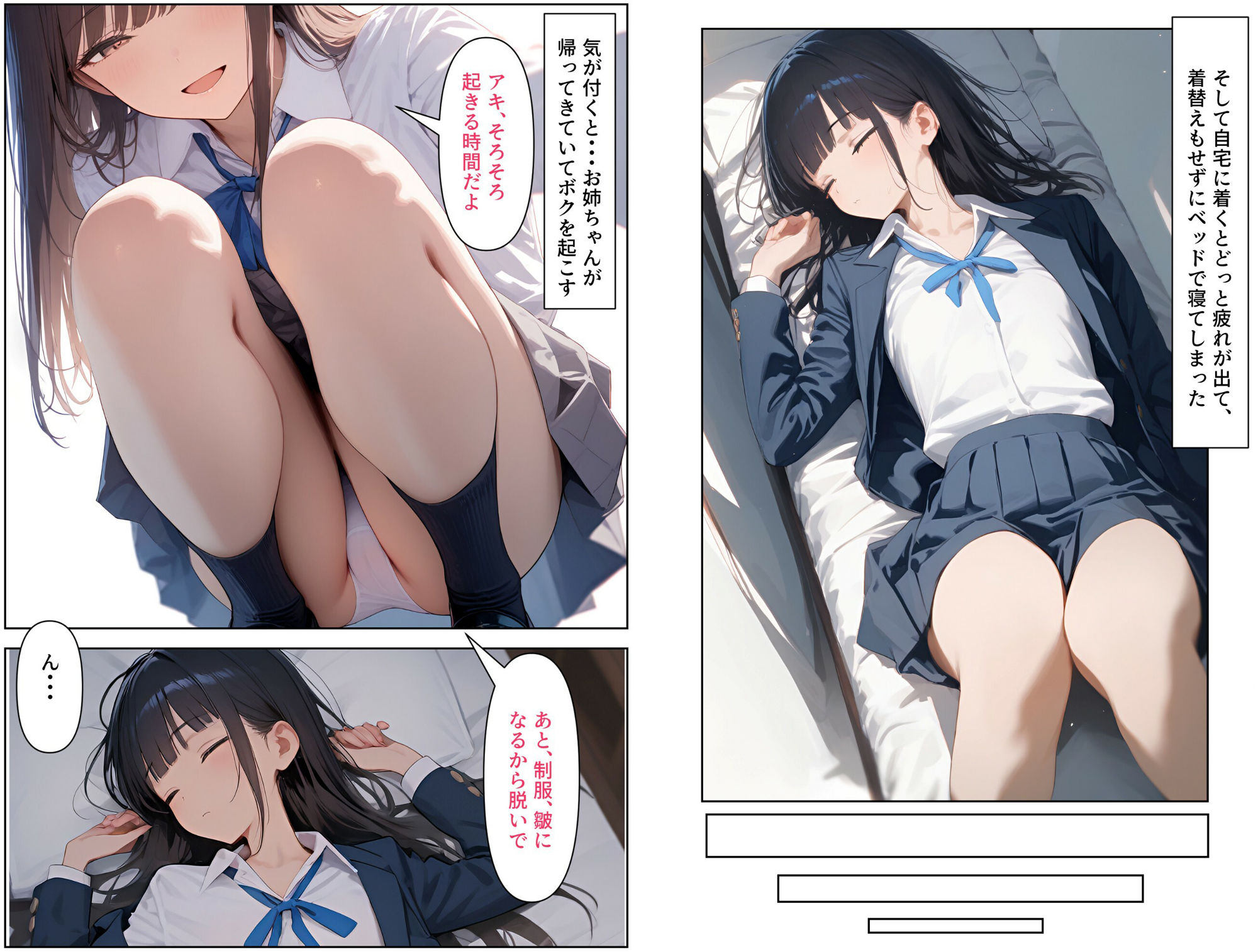 女装男子のJKハーレム生活 2 - サンプル画像 8