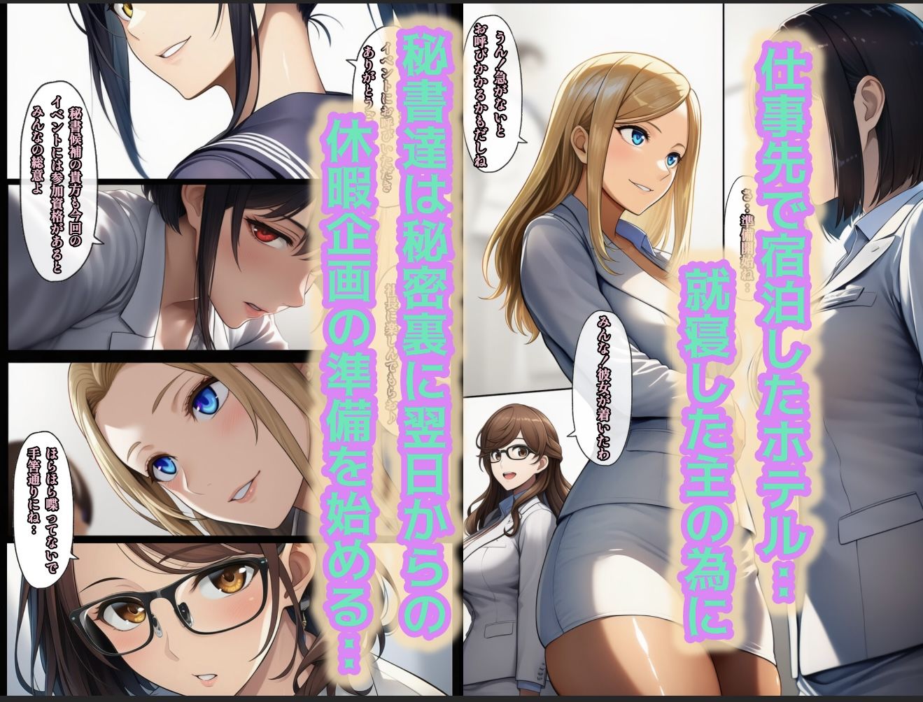 テンプレチート能力で世界を支配した男の後日談Re休暇編 - サンプル画像 2