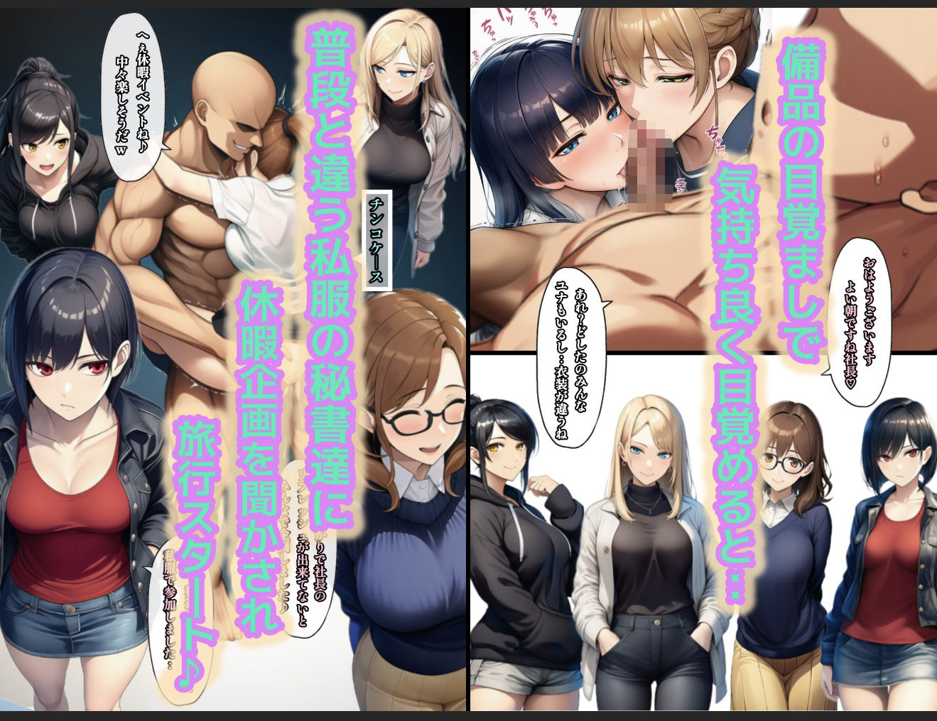 テンプレチート能力で世界を支配した男の後日談Re休暇編 - サンプル画像 4