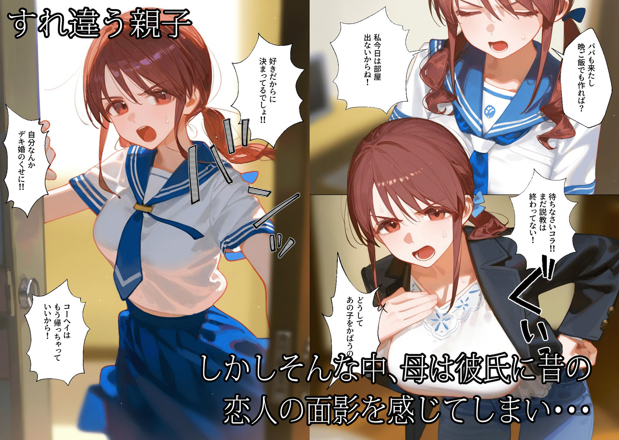 娘の彼に、抱き堕とされる - サンプル画像 4