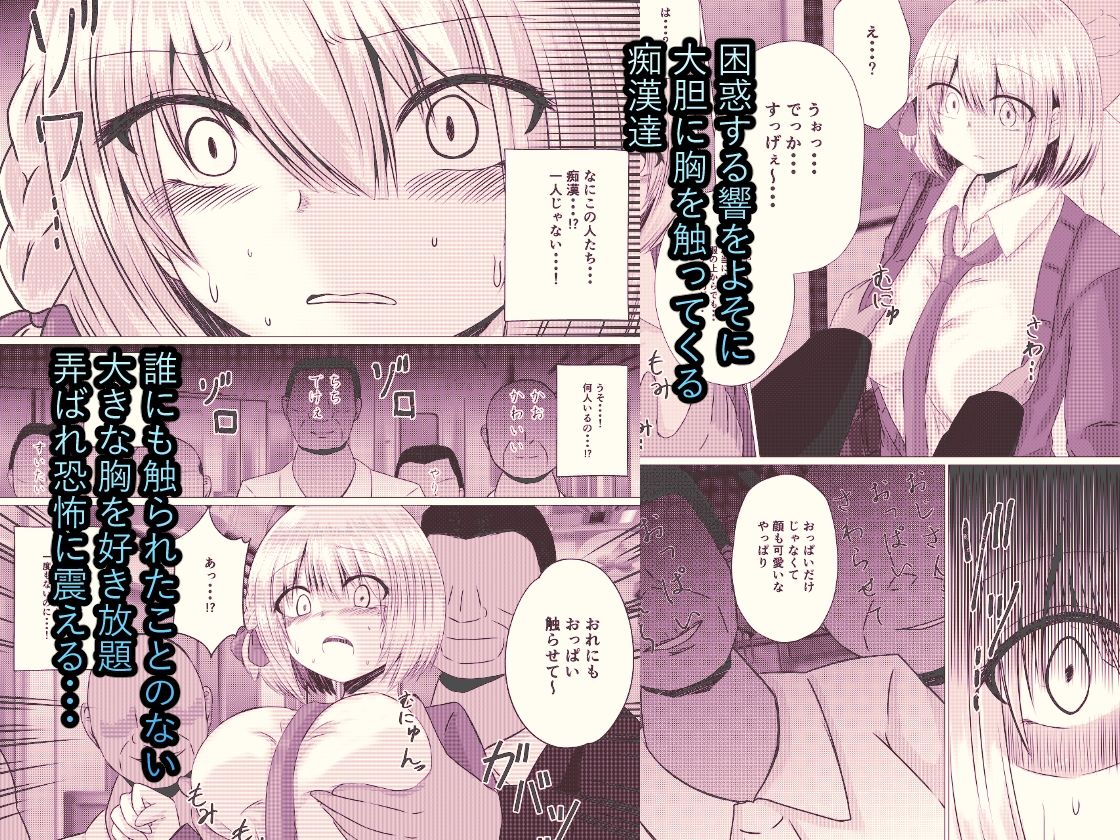 孕ませ痴●電車  白銀  響編 - サンプル画像 4