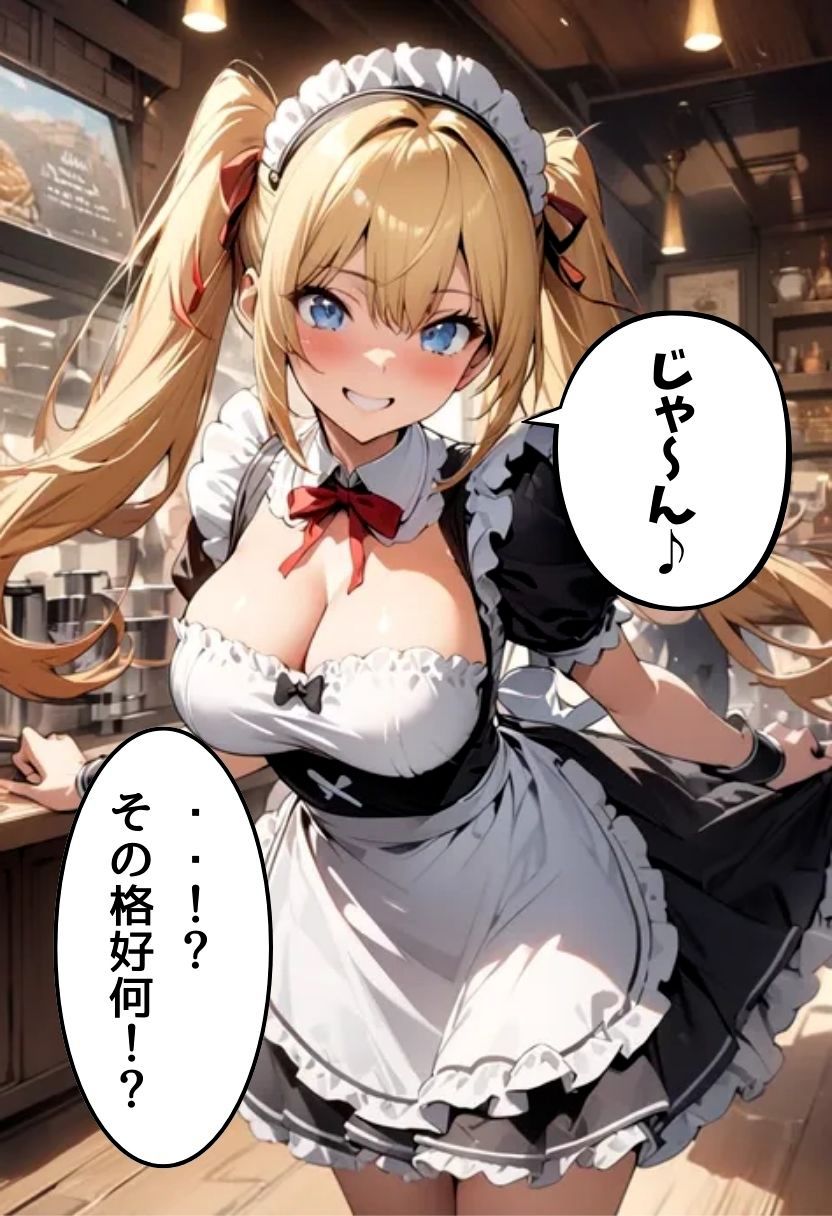 巨乳幼なじみとメイドコスえっち - サンプル画像 6