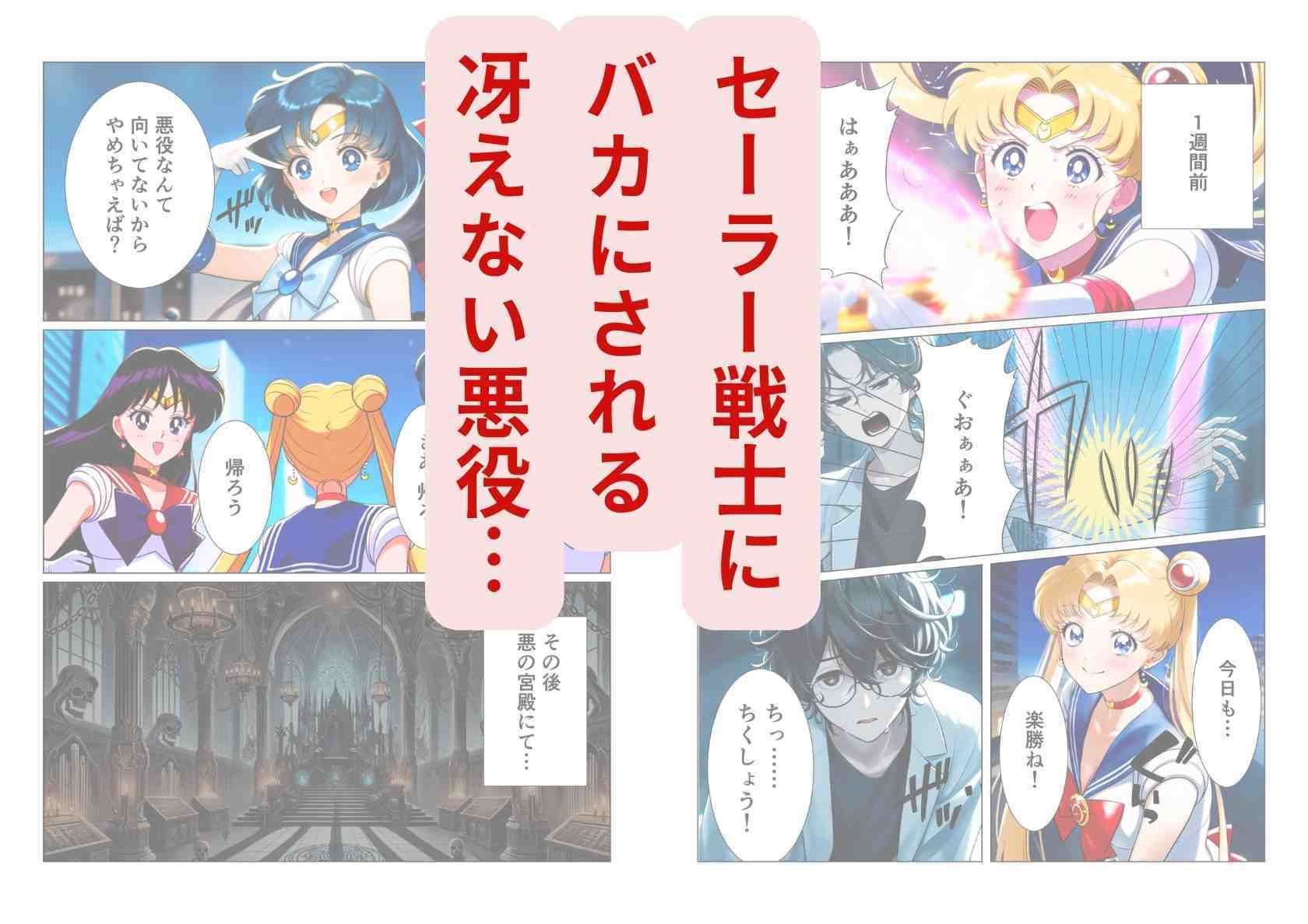 催淫魔法でセーラー戦士3人をアヘ堕ちさせる話 - サンプル画像 1