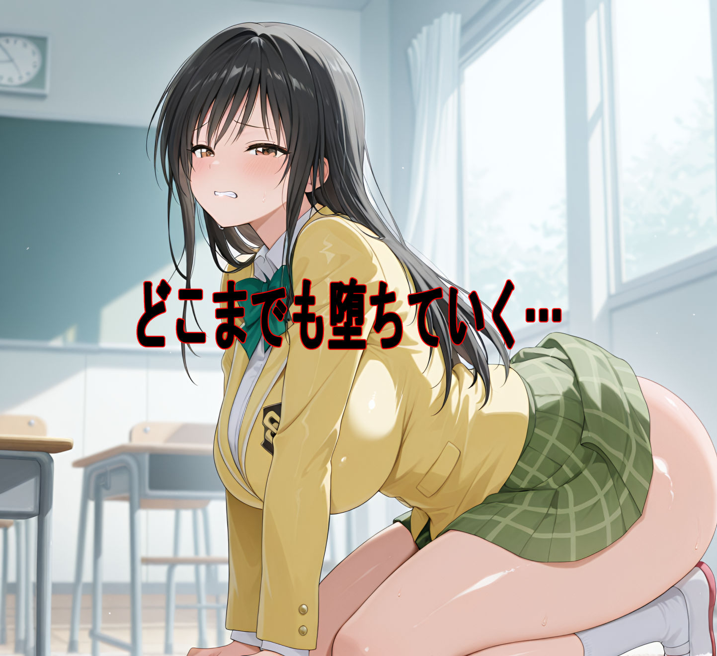 カラダがハレンチすぎるムチムチ風紀委員を絶対に墜とす  PART2 - サンプル画像 4