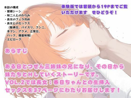 ある日とつぜん三姉妹の兄になって、つぎの日からセックス漬けのヤリチンに転生しました VOL.2 - サンプル画像 10