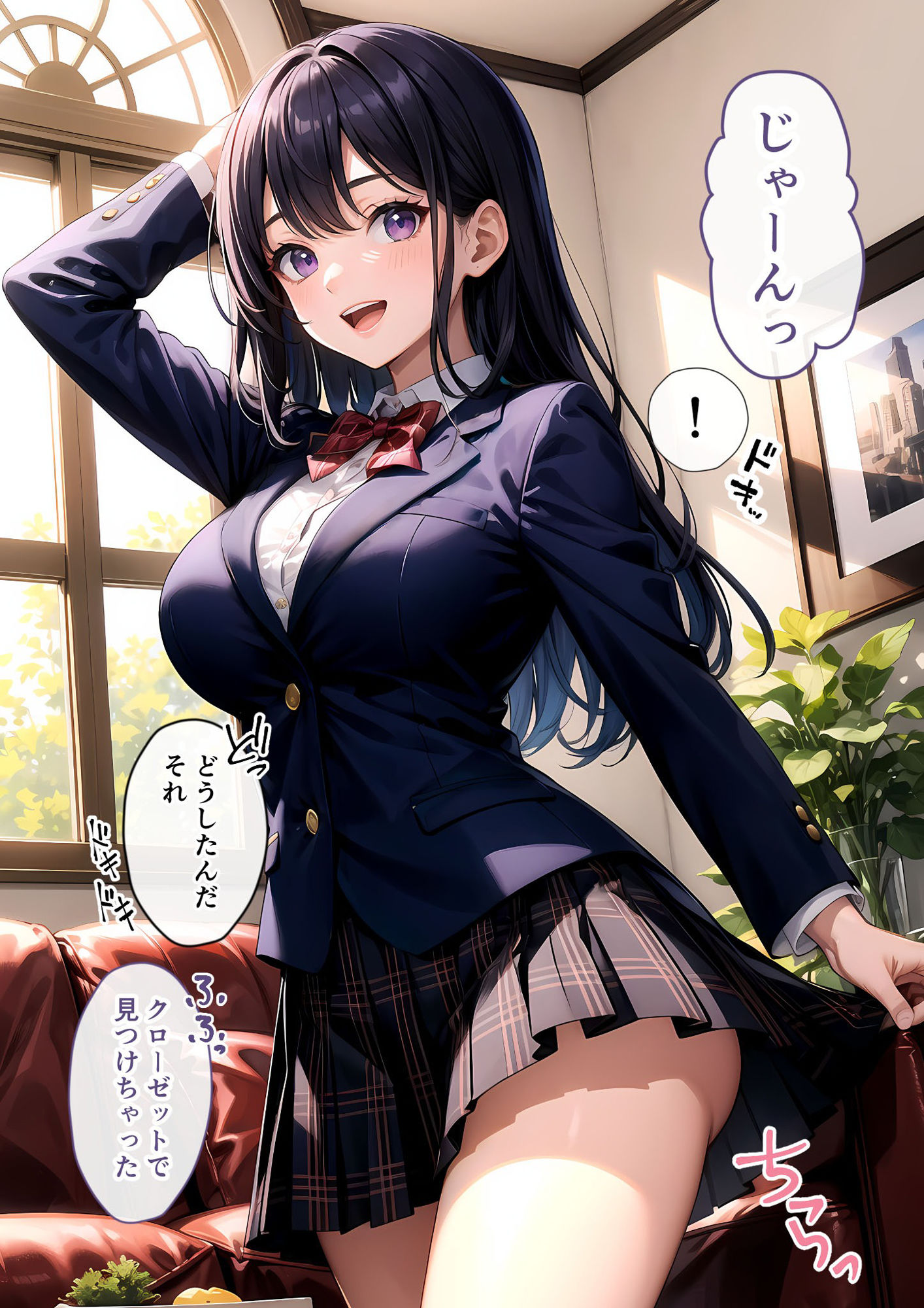 いちゃLOVE純情ベッドルーム〜思い出の卒業式、制服姿の彼女と青春ときめきエッチ〜 - サンプル画像 4