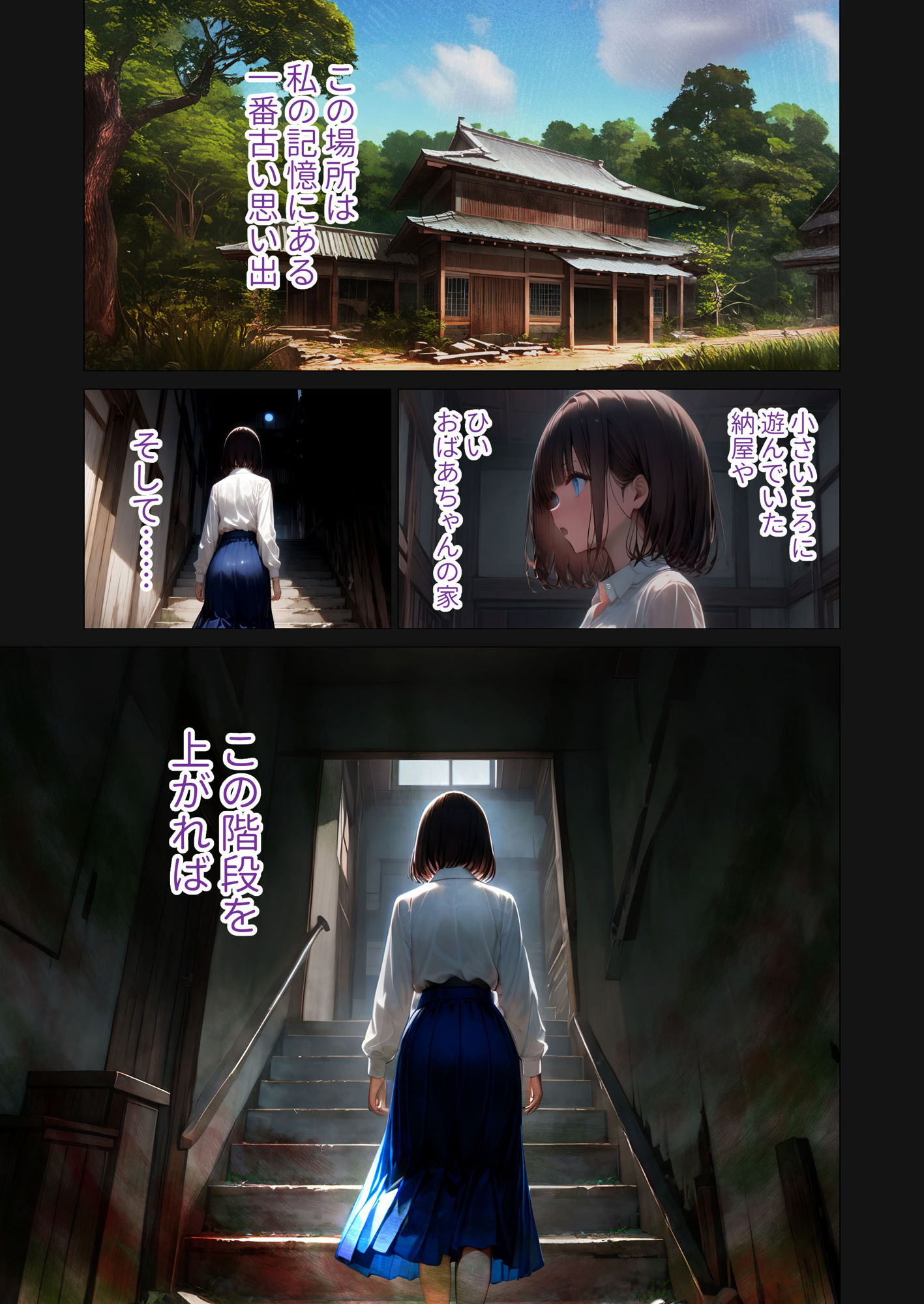 怪異に堕ちる姫 〜シロツキ様に魅入られて〜 - サンプル画像 1