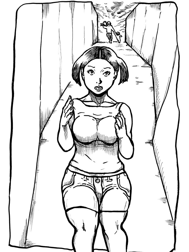 ラストバトル  身を挺して家族を逃したママ - サンプル画像 4