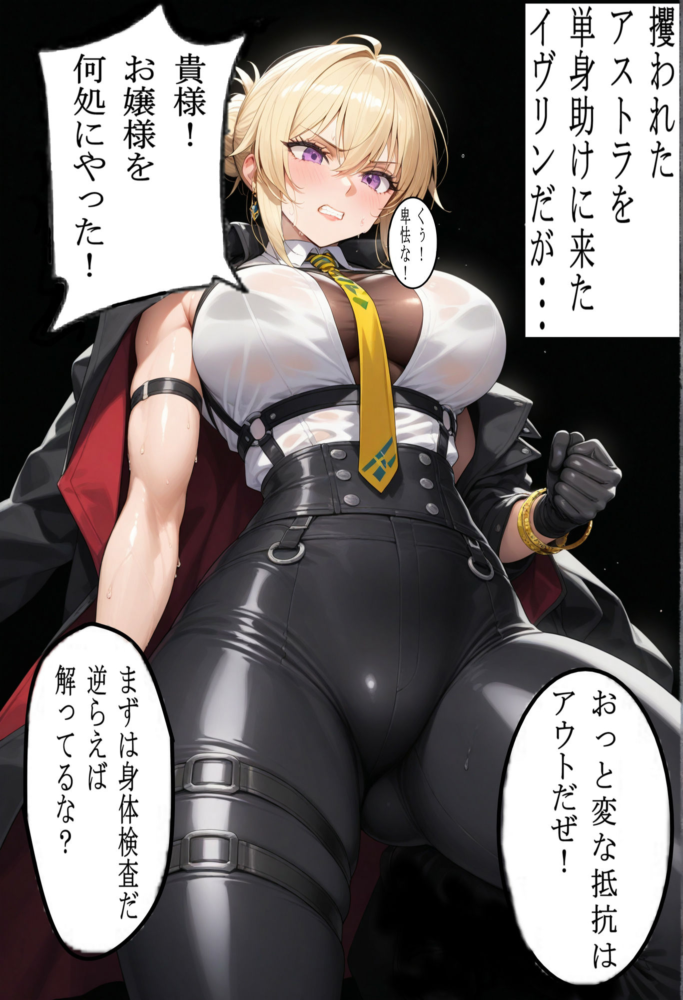 完全敗北イヴリン - サンプル画像 1