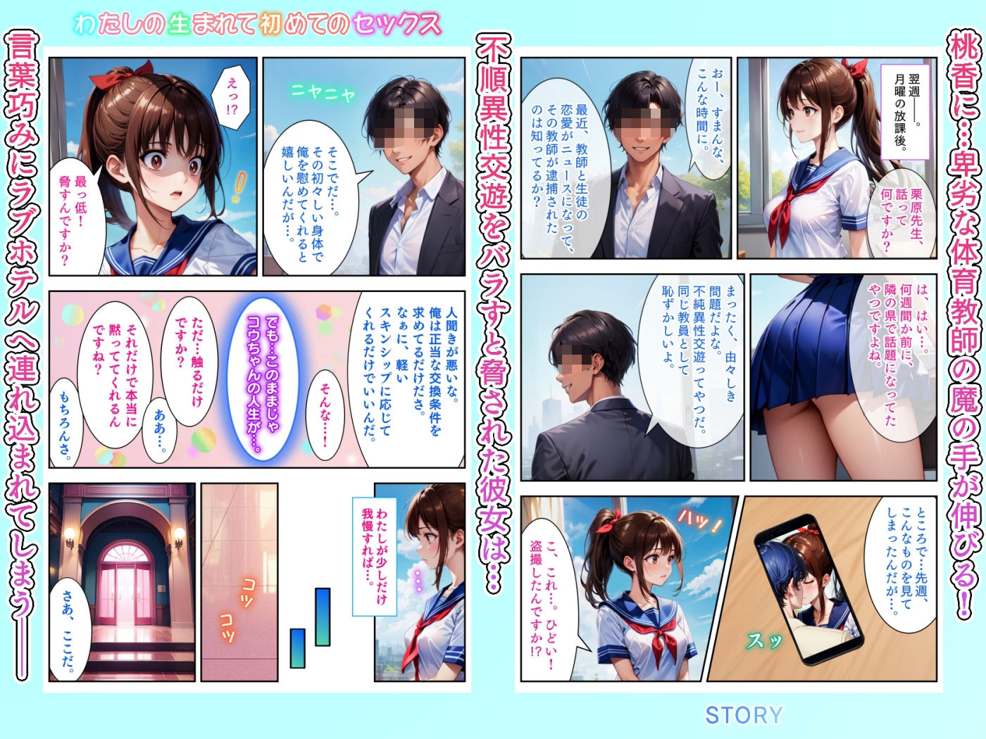 わたしの生まれて初めてのセックス - サンプル画像 3