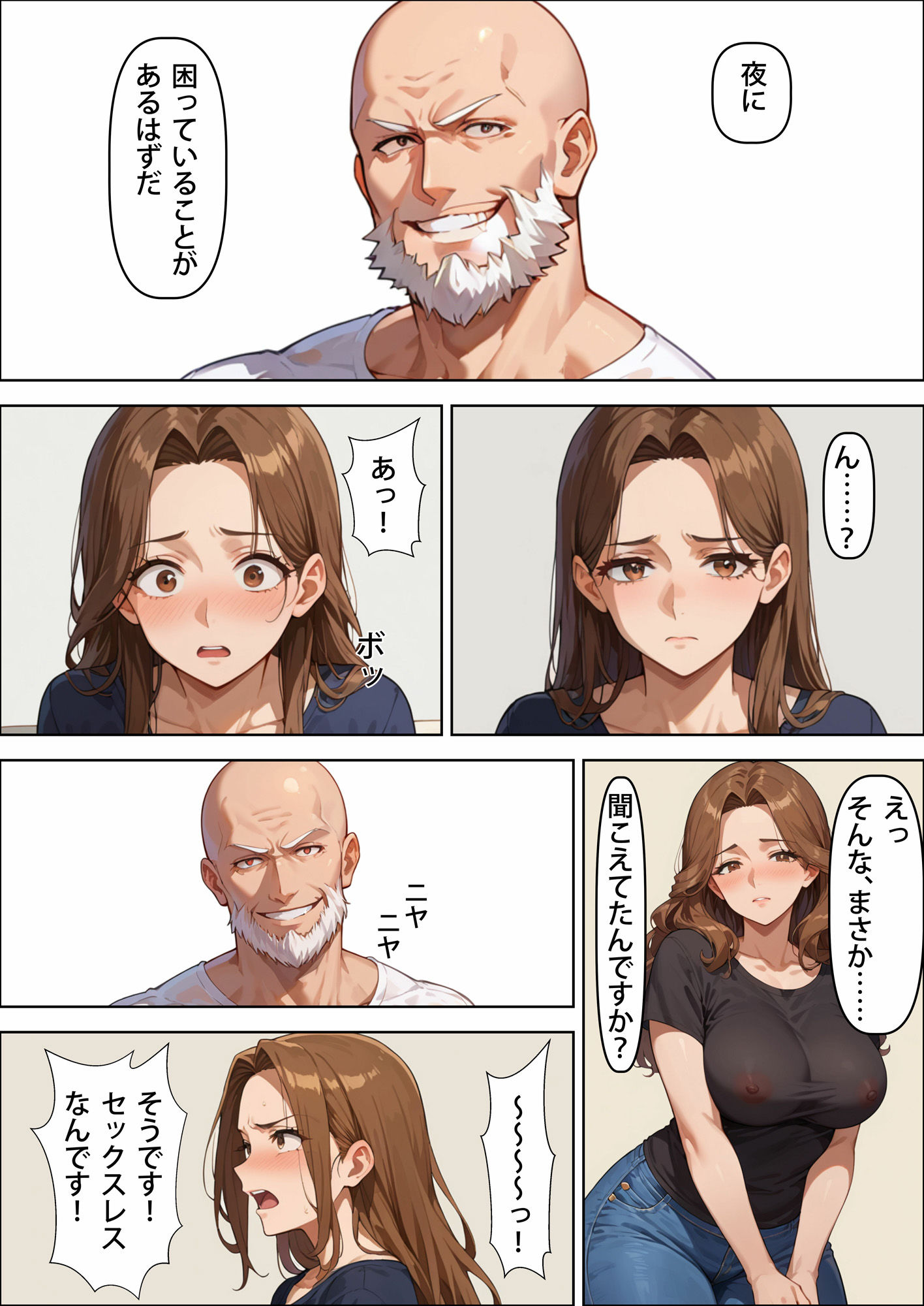 夫の知らない妻の顔〜義父の手に堕ちた人妻〜 - サンプル画像 7