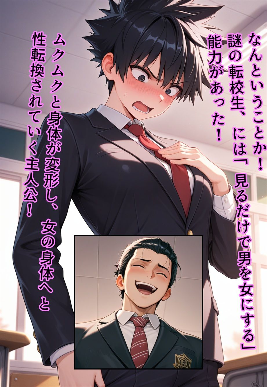 怪しき転校生 オレもお前もみんなバニーガールにされちゃった！ - サンプル画像 3