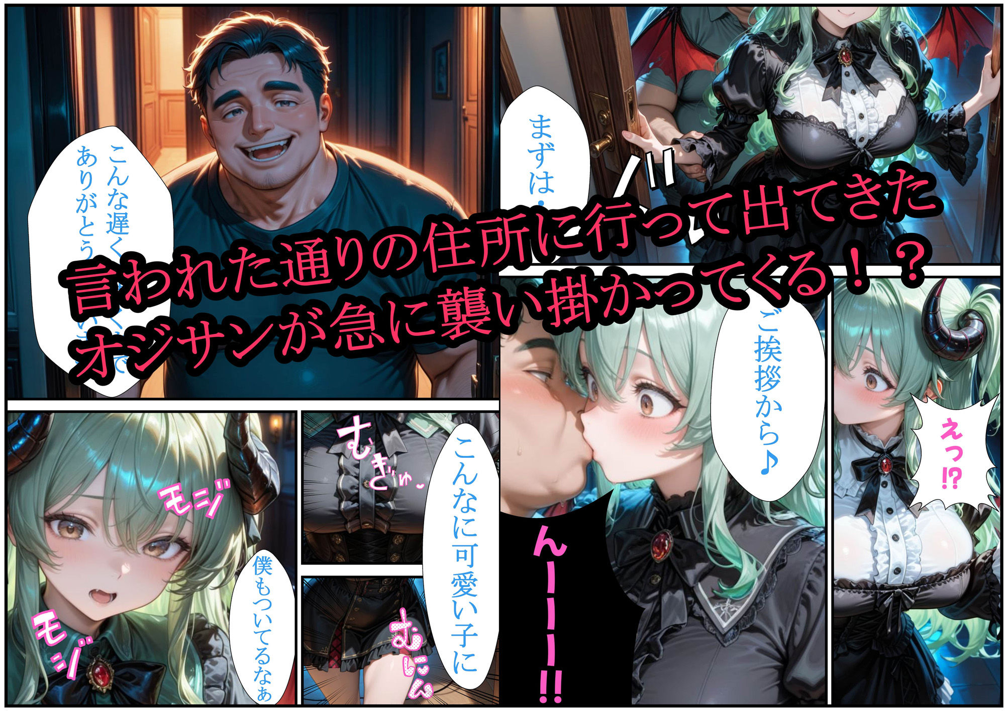 小生意気なサキュバスを騙し討ち種付け教育した件 - サンプル画像 3