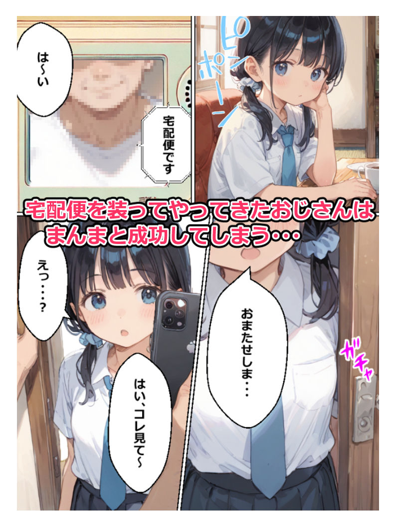AIで作成した昏〇アプリで女の子を好き放題する話 - サンプル画像 3