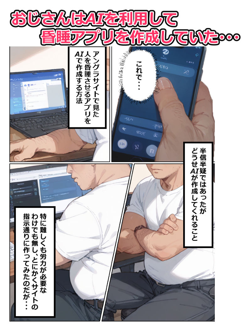 AIで作成した昏〇アプリで女の子を好き放題する話 - サンプル画像 4