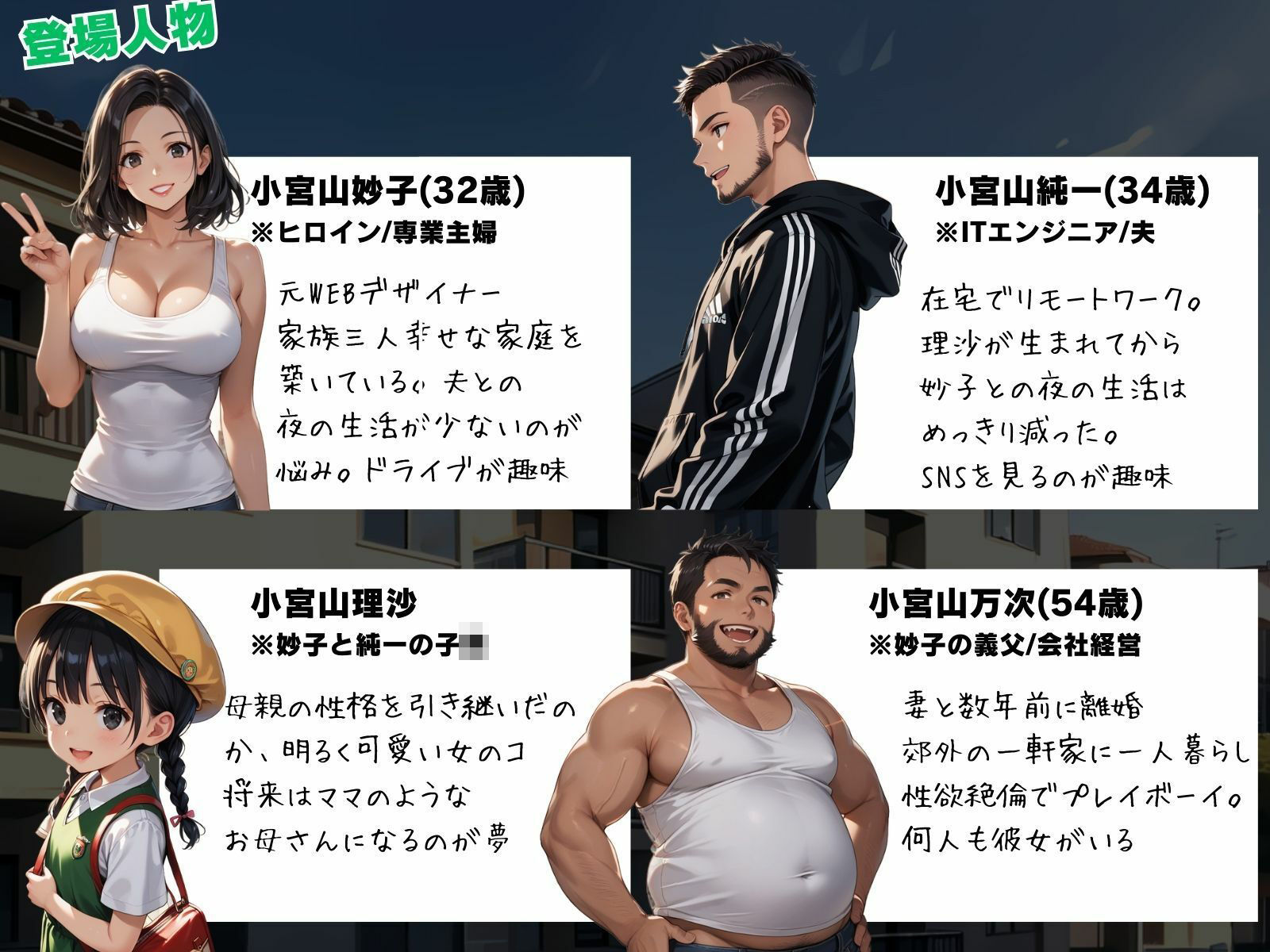 義父の計画 5 〜種付け記念日〜 妙子編 （上巻） - サンプル画像 1