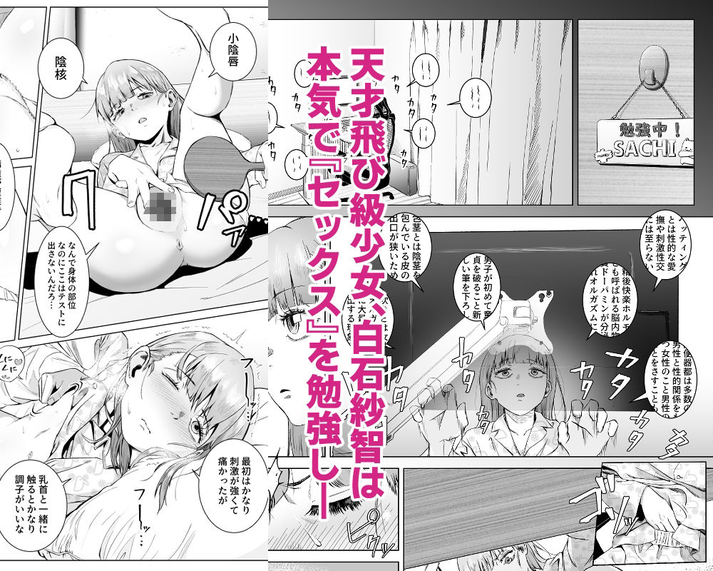 セックスを本気で勉強した天才飛び級少女にこってり搾精される話 - サンプル画像 5