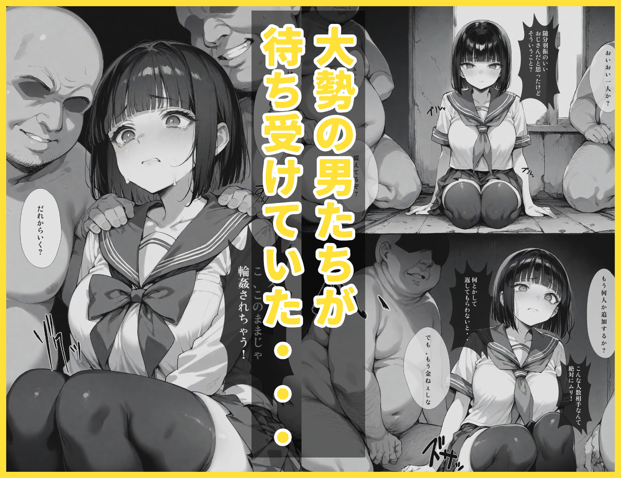 援交JKが快楽堕ちする話 - サンプル画像 2