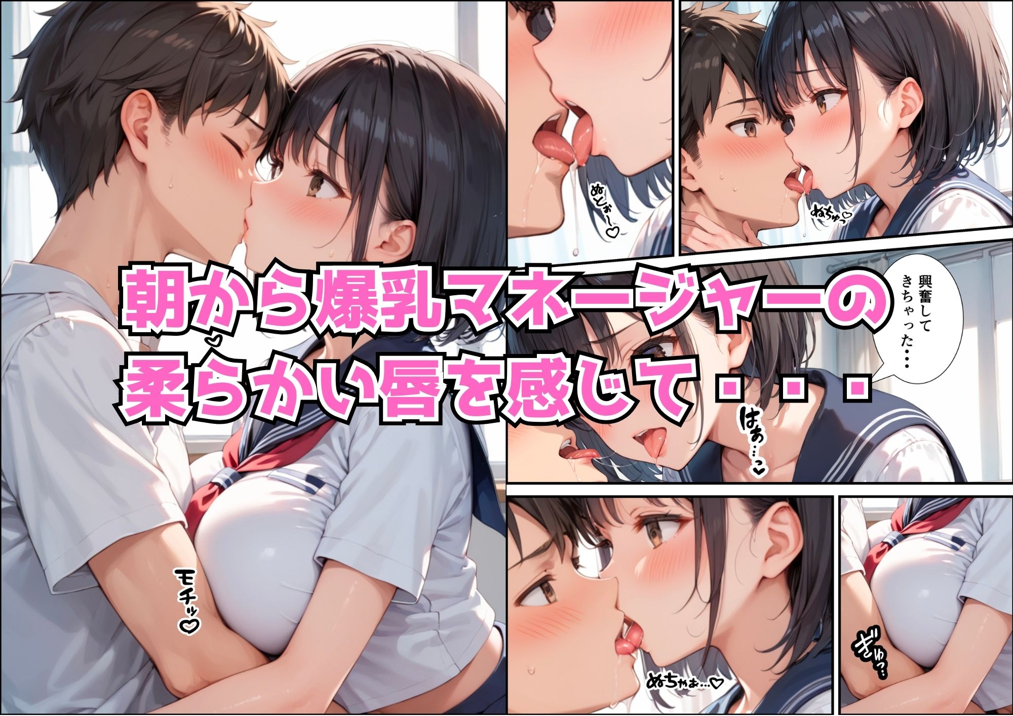 【性春イチャラブDAYS】爆乳マネージャーと朝の保健室でえっちしてたらヤバいことになった話【体験版20P】 - サンプル画像 2