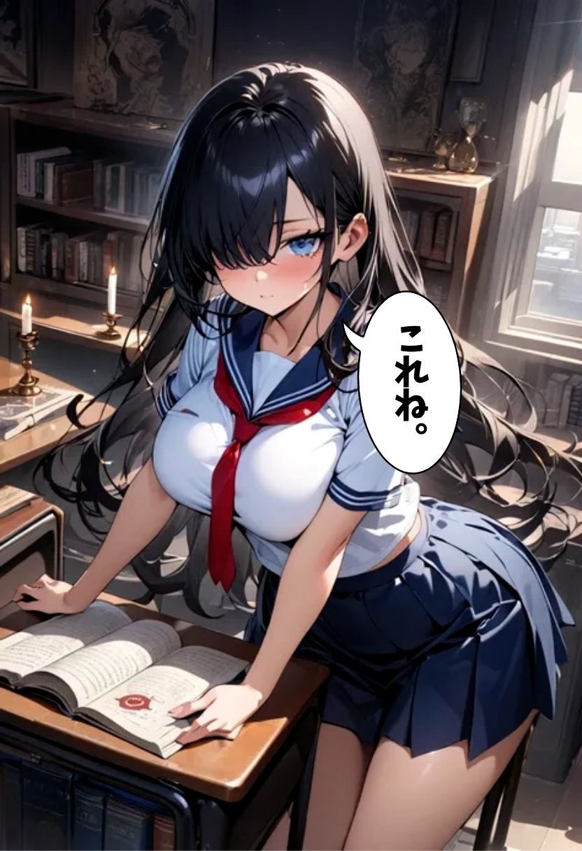 爆乳オカルト部員と濃厚初セックス - サンプル画像 8