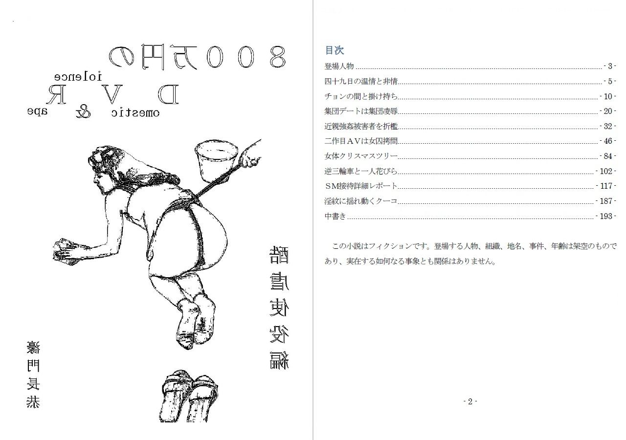 800万円のDVR:酷虐使役編 - サンプル画像 1