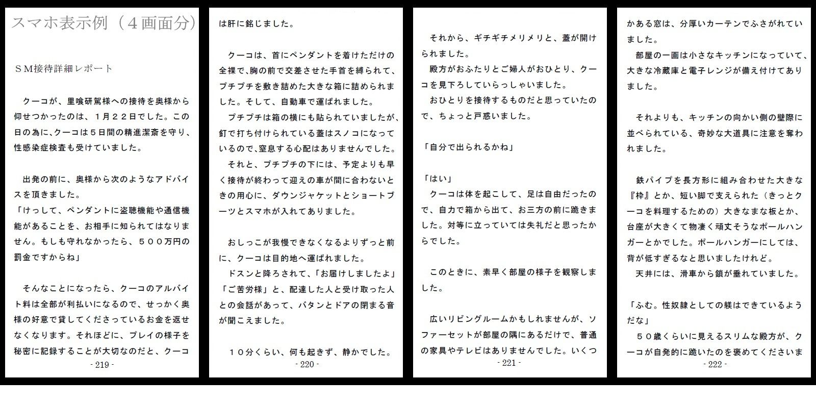 800万円のDVR:酷虐使役編 - サンプル画像 9
