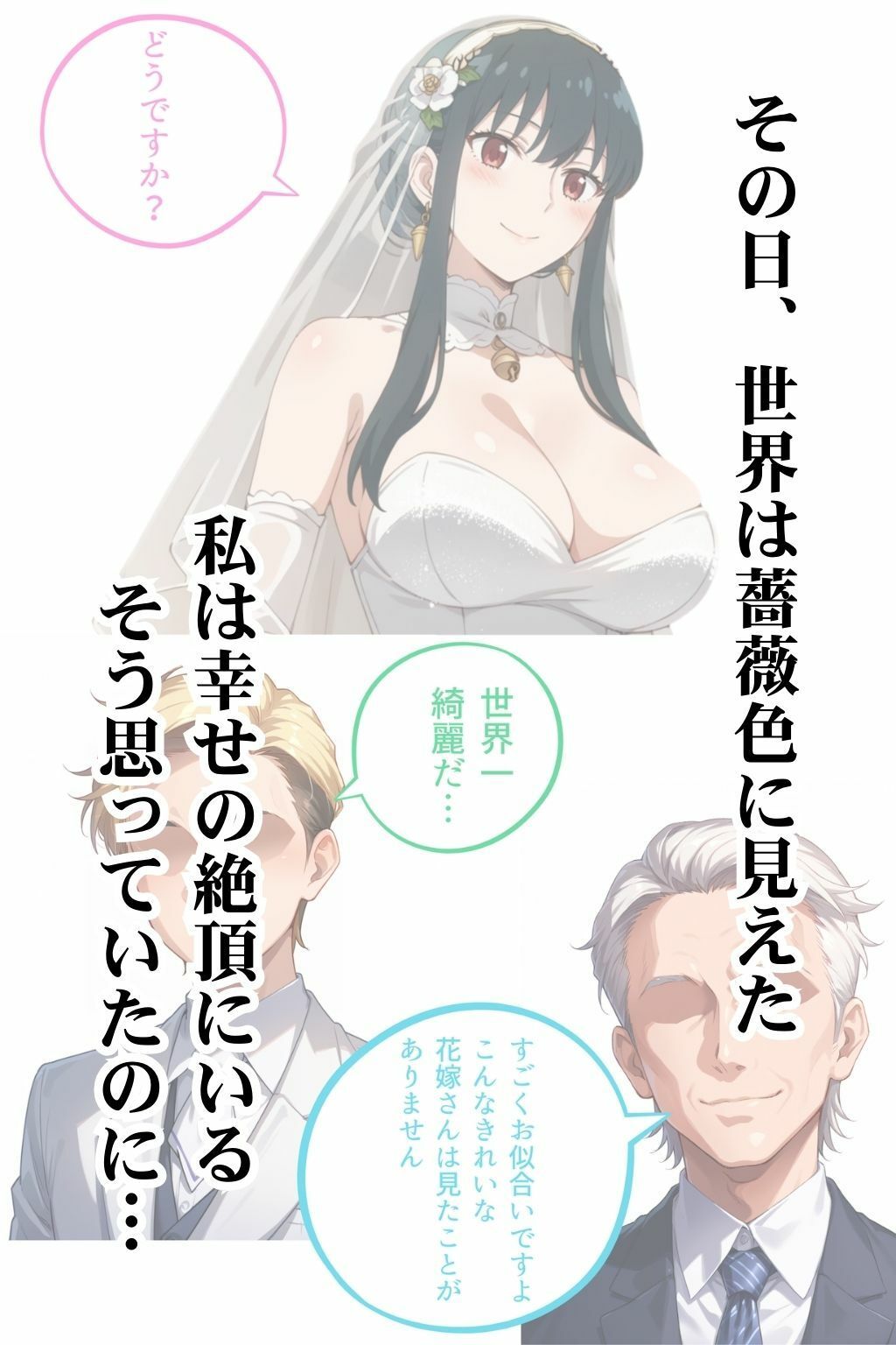 【堕天の花嫁】ヨ〇・フォージャー編 - サンプル画像 1