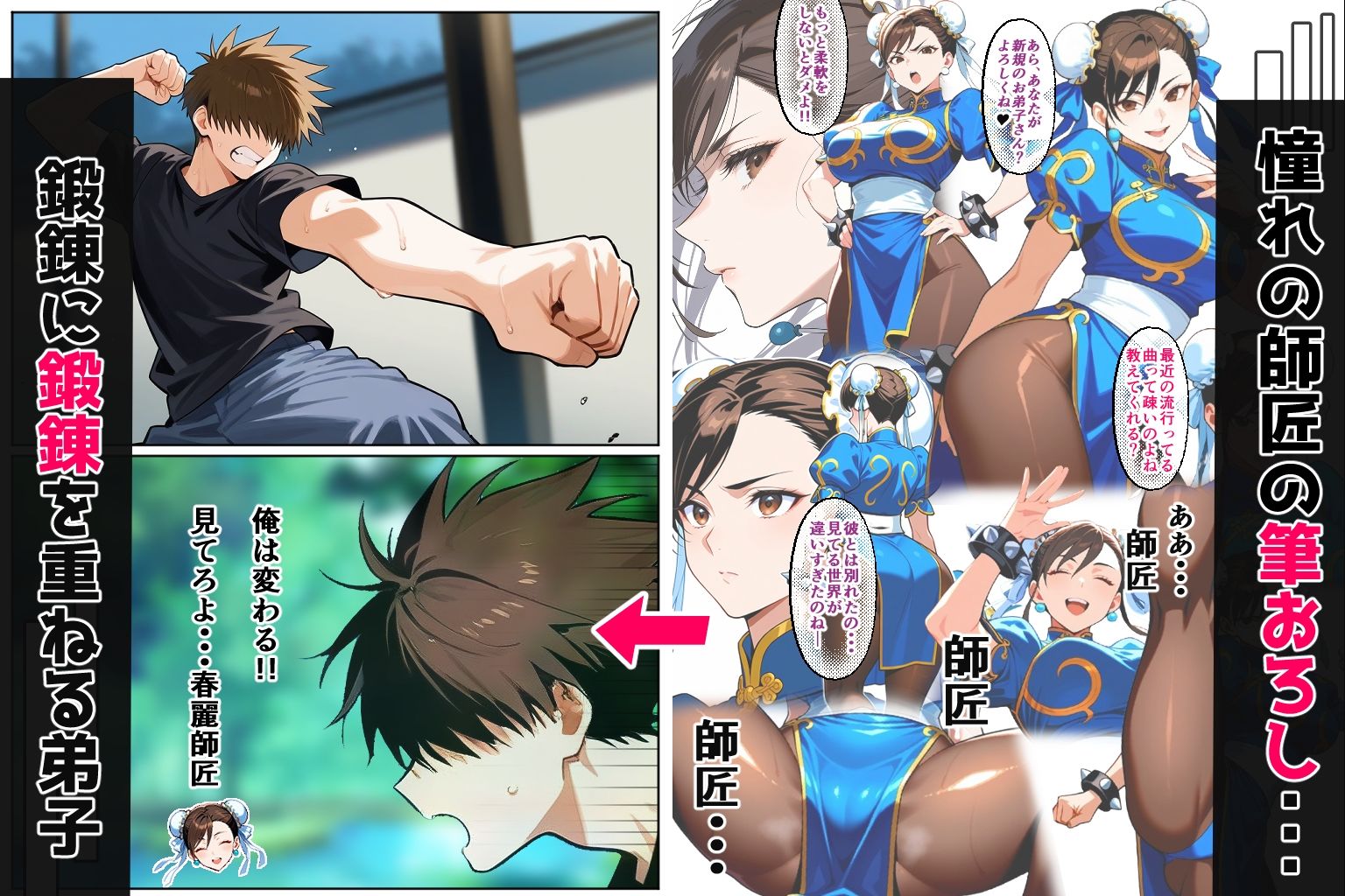 師匠、頂きます！！（コミック100p） - サンプル画像 5