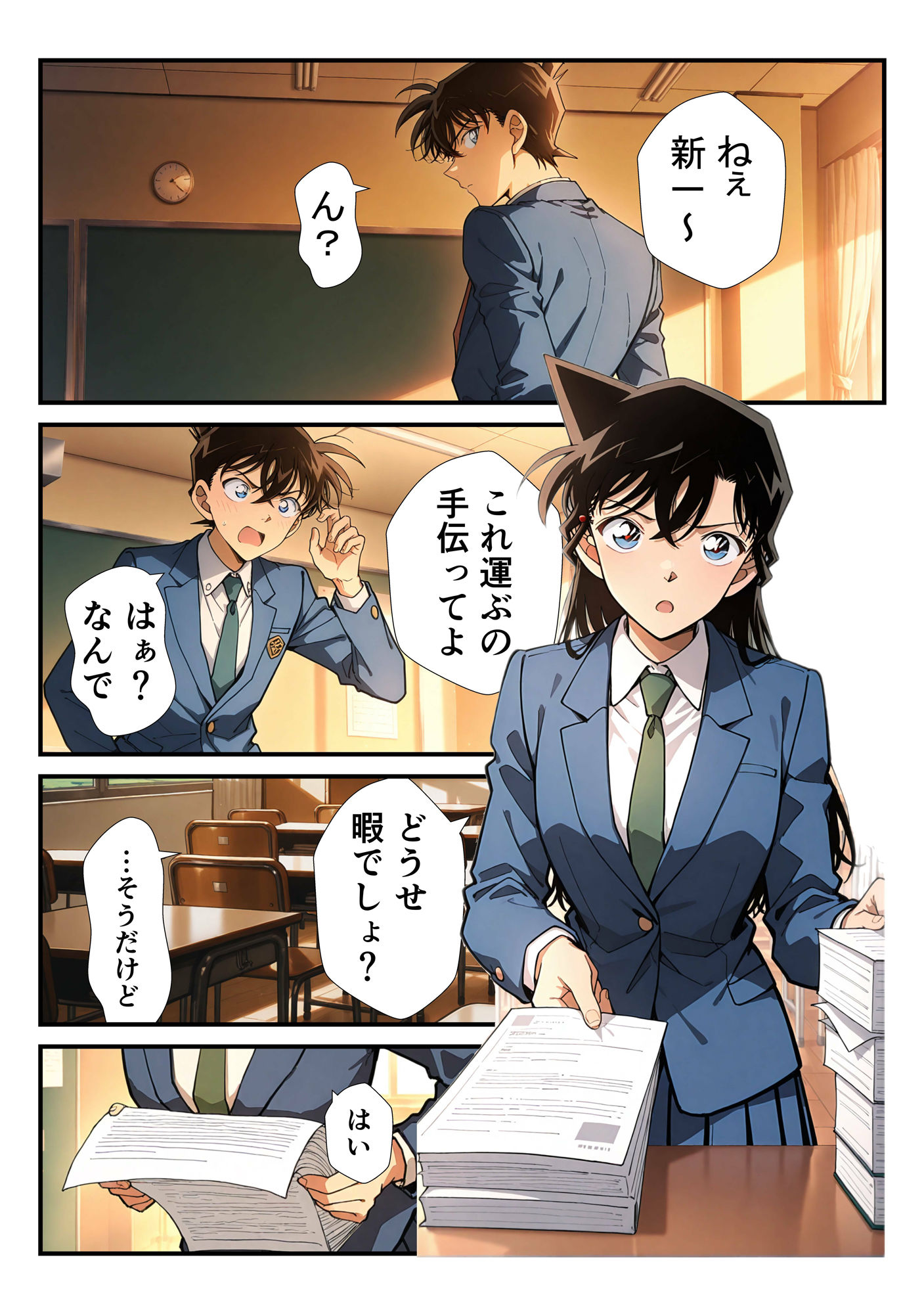 名探偵と放課後タイム - サンプル画像 2