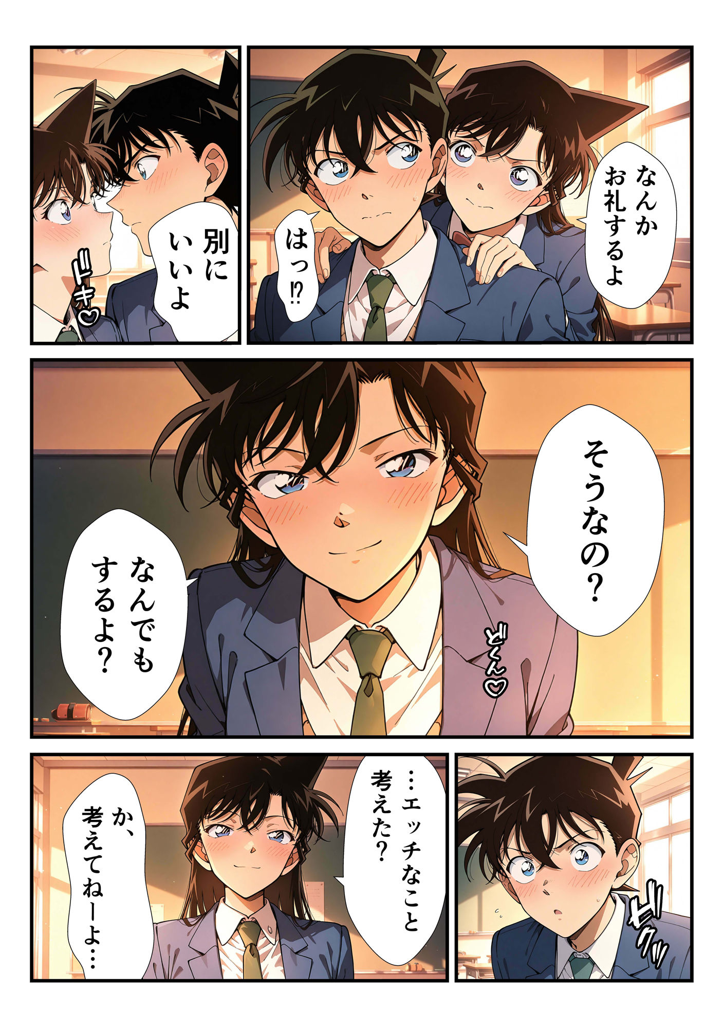 名探偵と放課後タイム - サンプル画像 4
