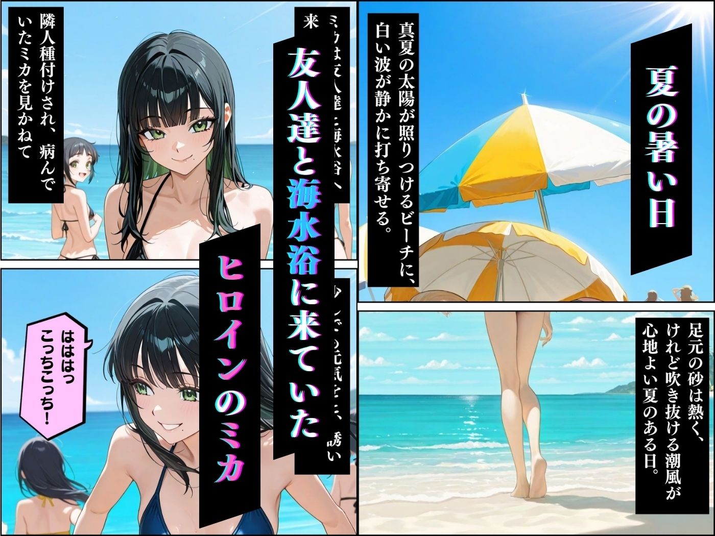 隣人種付け〜集団青姦 弱みを握られイキ堕ちる〜 - サンプル画像 1