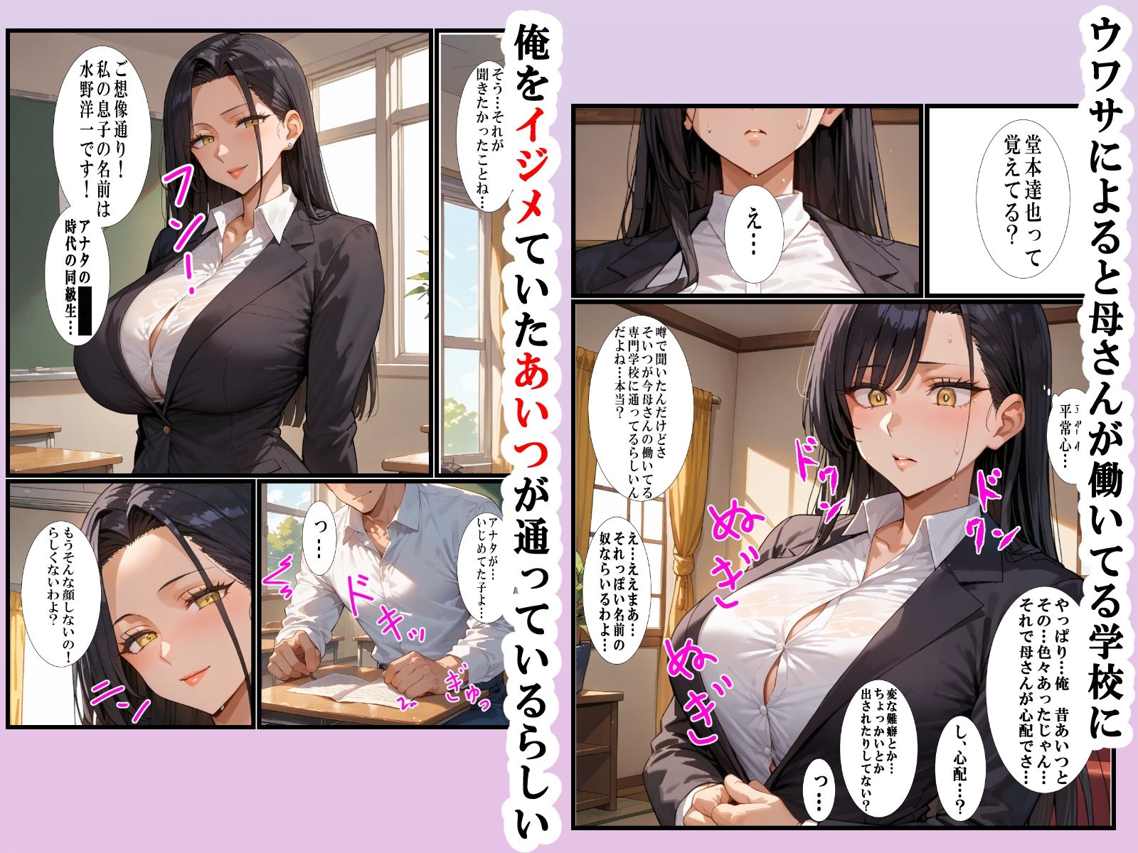 専門学校講師の母が俺をいじめていた生徒と不倫していた話 - サンプル画像 2