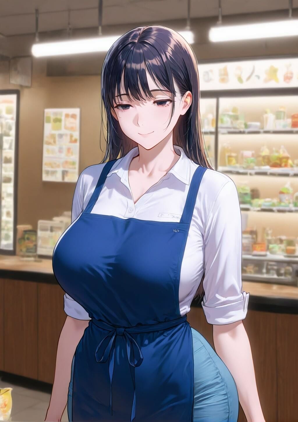 バイト先のお姉さん - サンプル画像 1