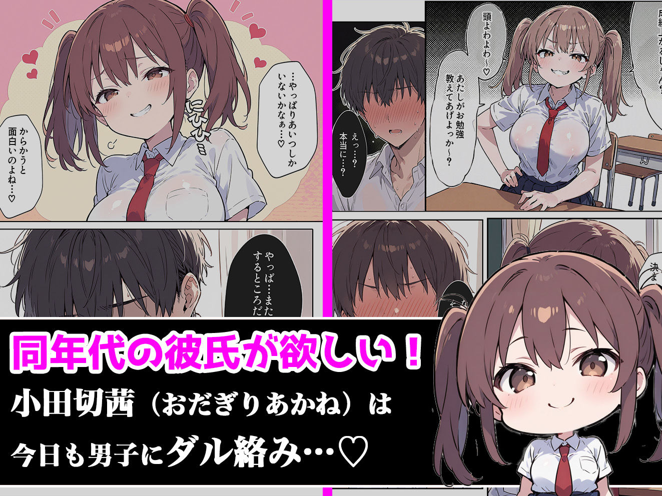義理の兄に毎晩抱かれる可哀想なメス○キ妹の話 - サンプル画像 1