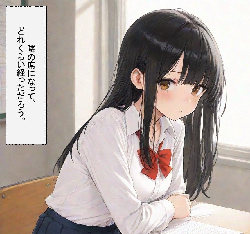 隣の席のクラスのアイドルは僕に対してちょっとエッチ - サンプル画像 1