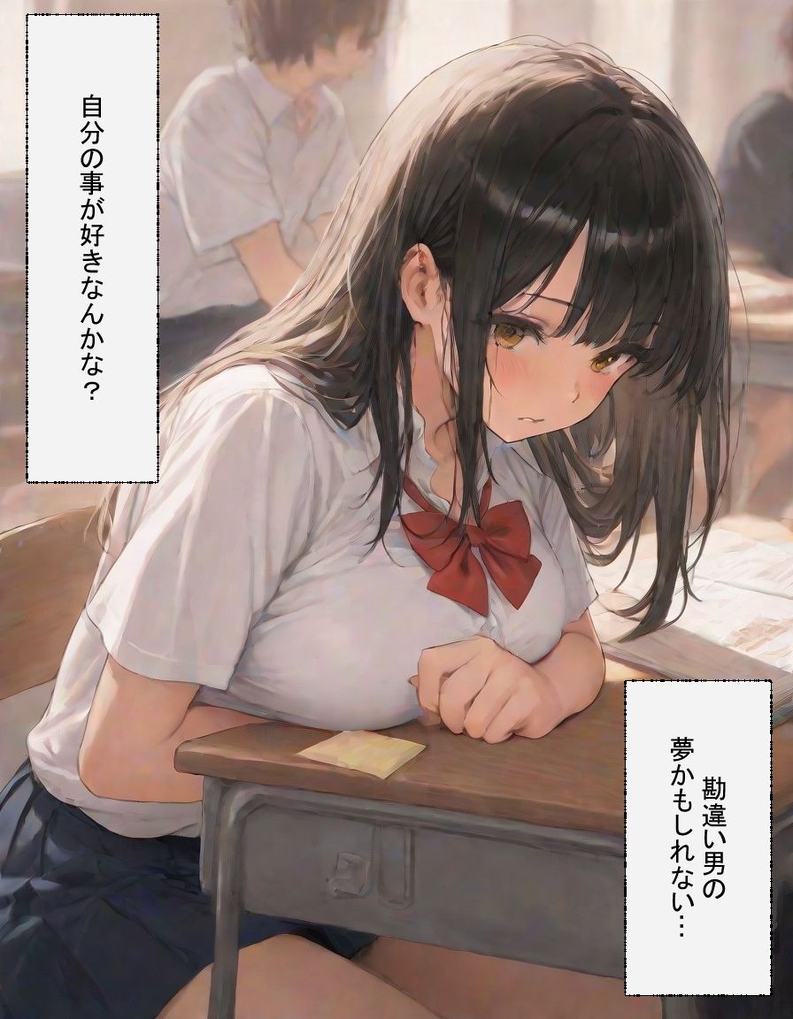 隣の席のクラスのアイドルは僕に対してちょっとエッチ - サンプル画像 3