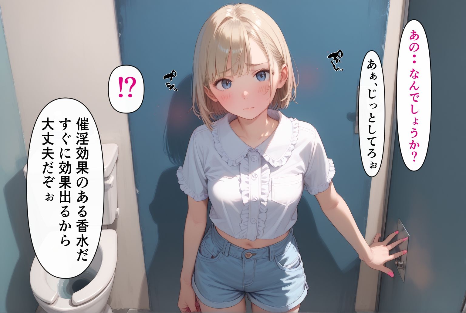種付けおじさん（弟）は気楽にイキたい カフェで見かけた少女 - サンプル画像 5