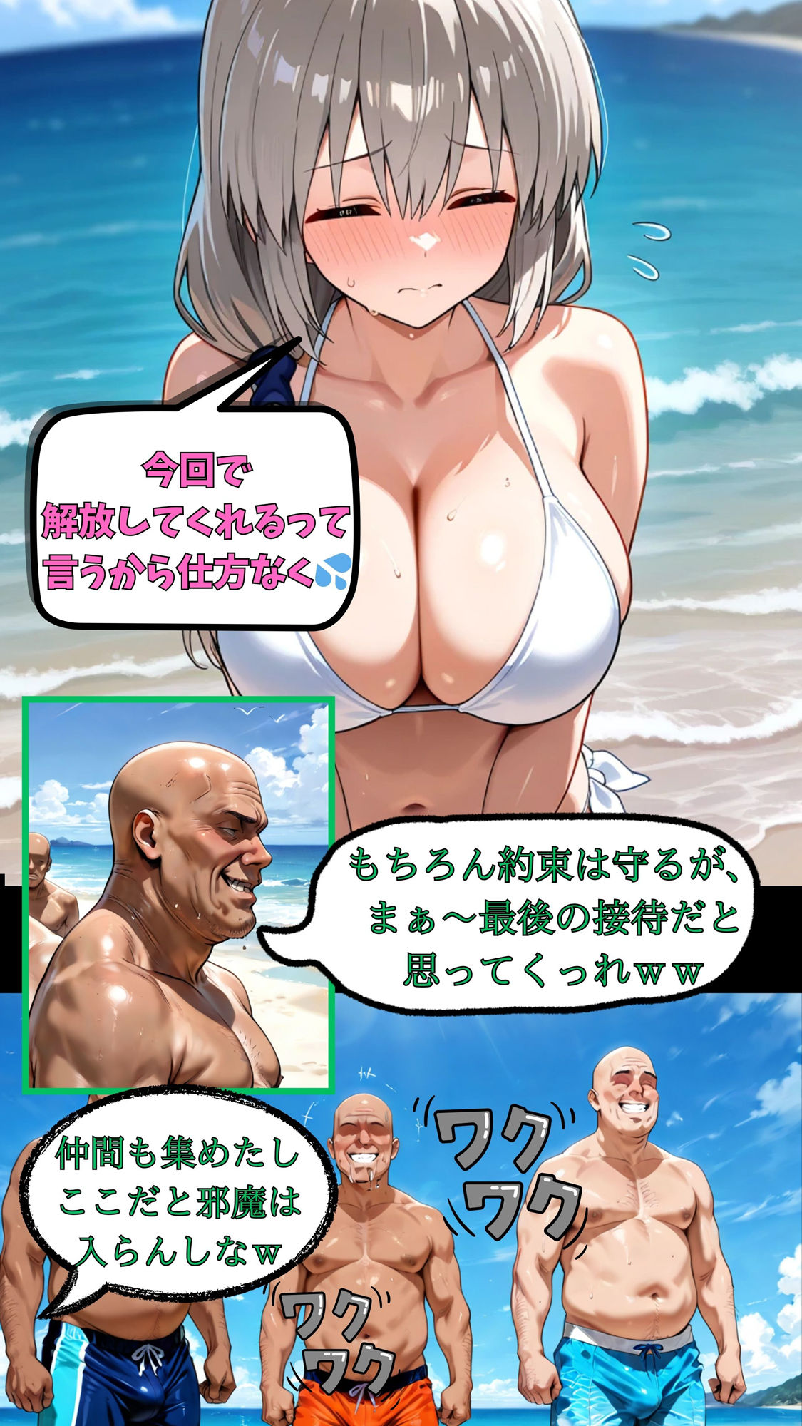 母娘の終わらない輪●学校 - サンプル画像 9