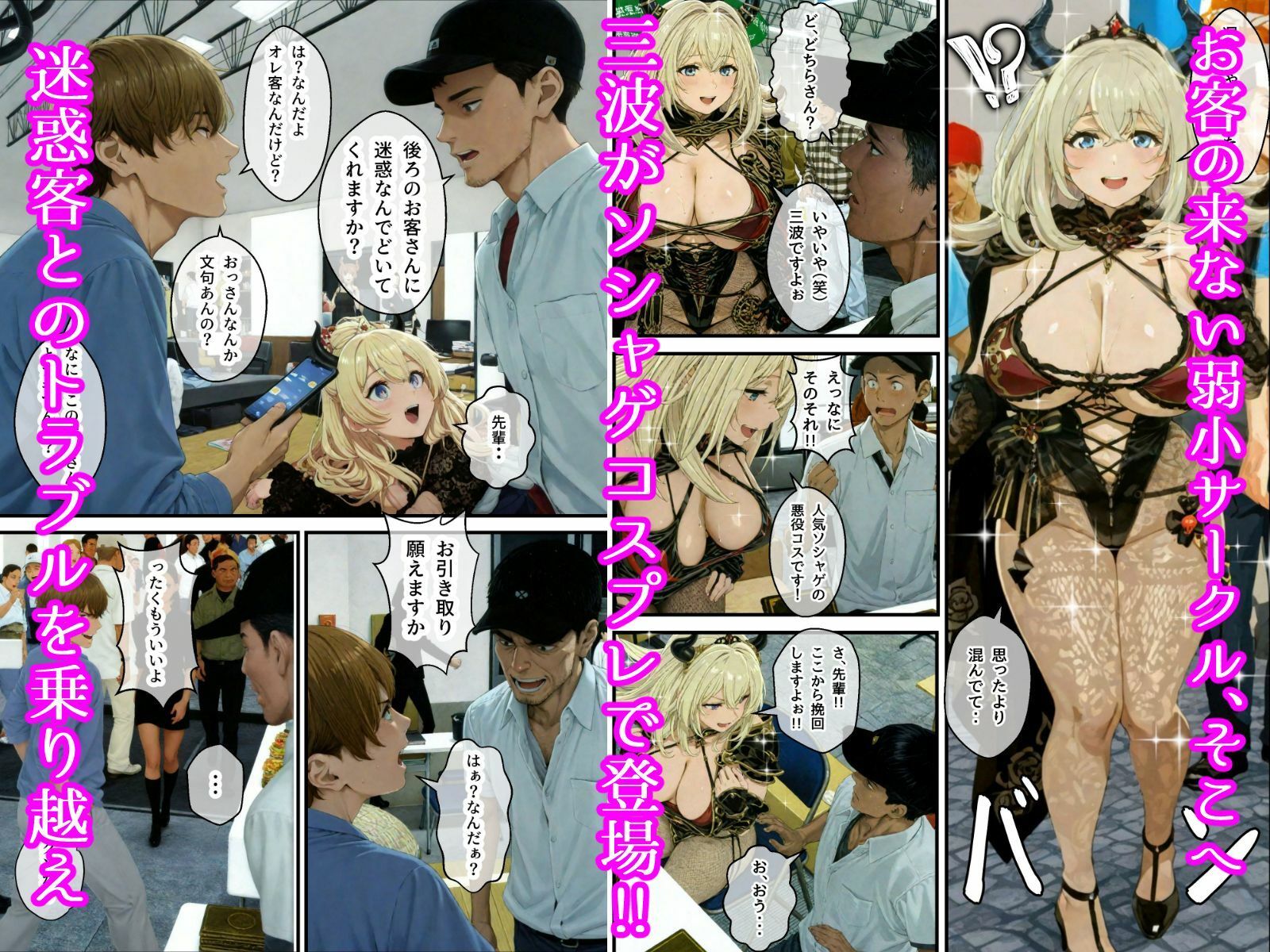 地味でオタクな女子とエロ漫画作ることになったんだが  コスプレ同人即売会編 - サンプル画像 2