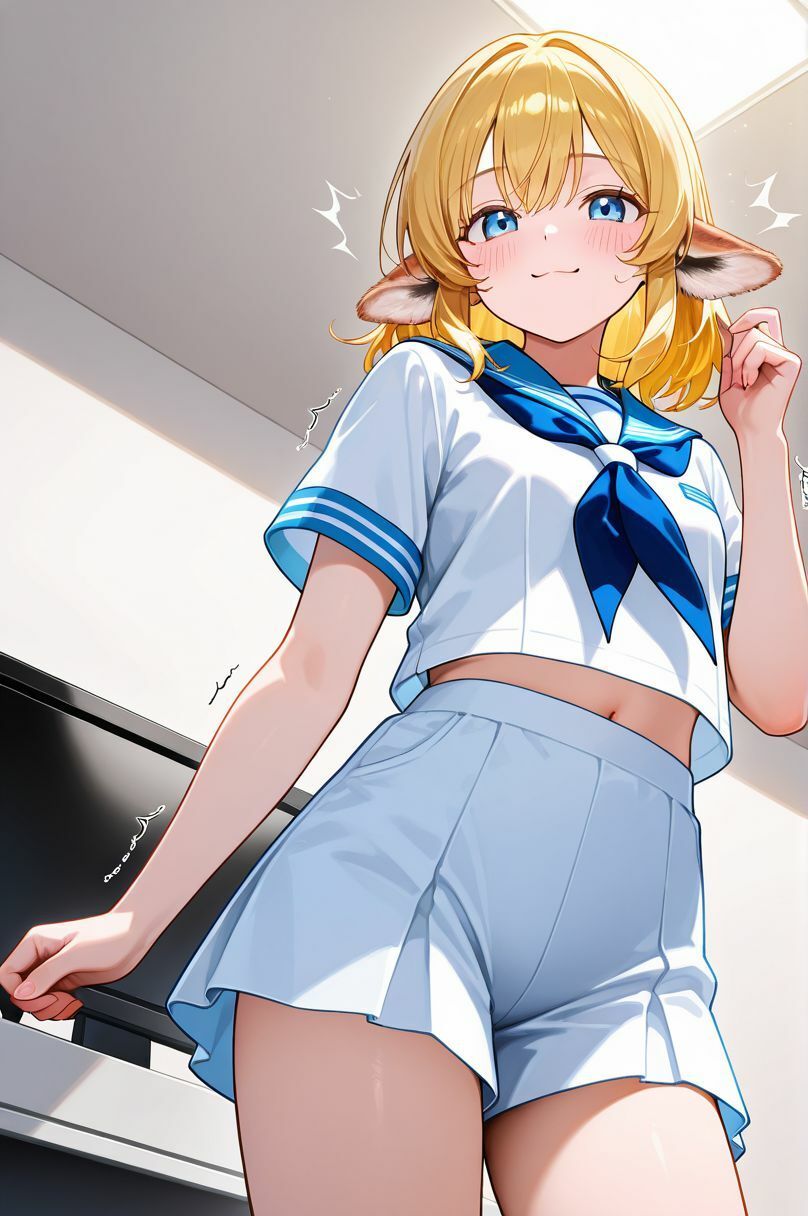 けも☆ラボ記録 No.01 ─ りりね日常観察記［制服＆部屋着ver.］ - サンプル画像 4