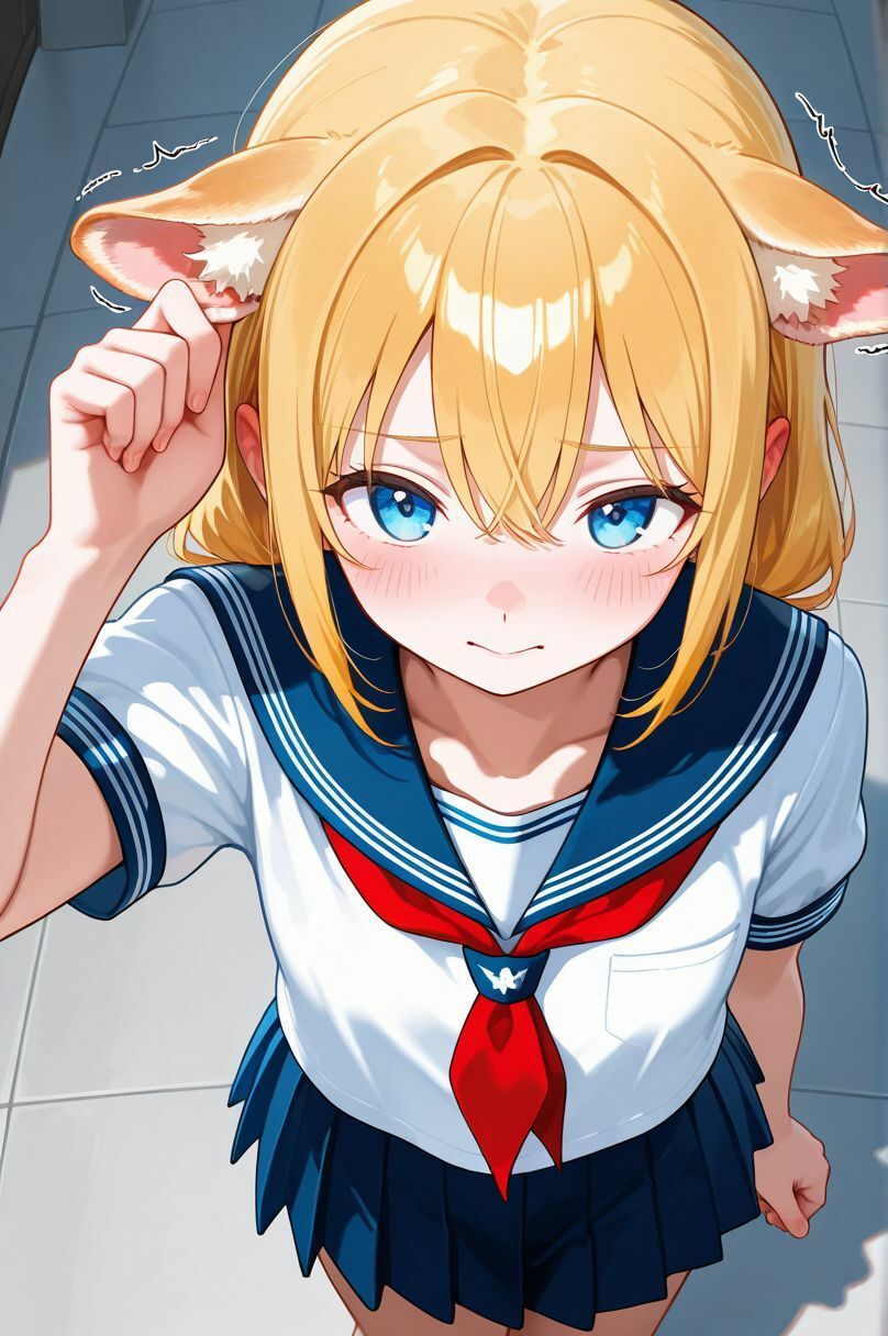 けも☆ラボ記録 No.01 ─ りりね日常観察記［制服＆部屋着ver.］ - サンプル画像 5