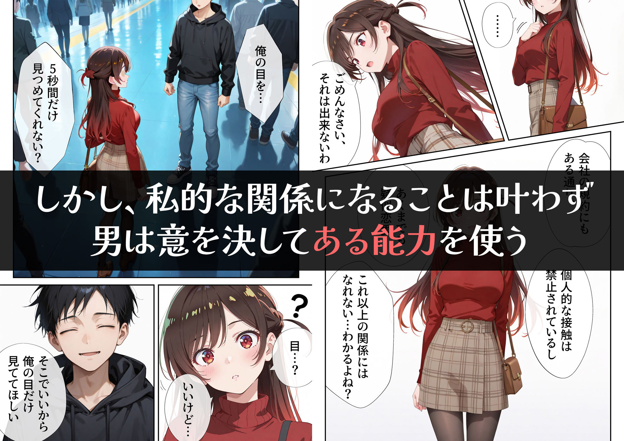 レンタル彼女、催◯洗脳で寝取ります - サンプル画像 4