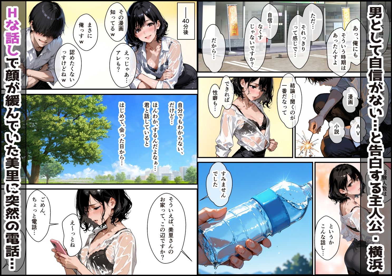 バイト先の濡れ美乳人妻（37）は、あの夜の甘Sセックスで脳イキ潮吹きアクメを経験してました・NTRを忘れて純愛を知った夏 - サンプル画像 4