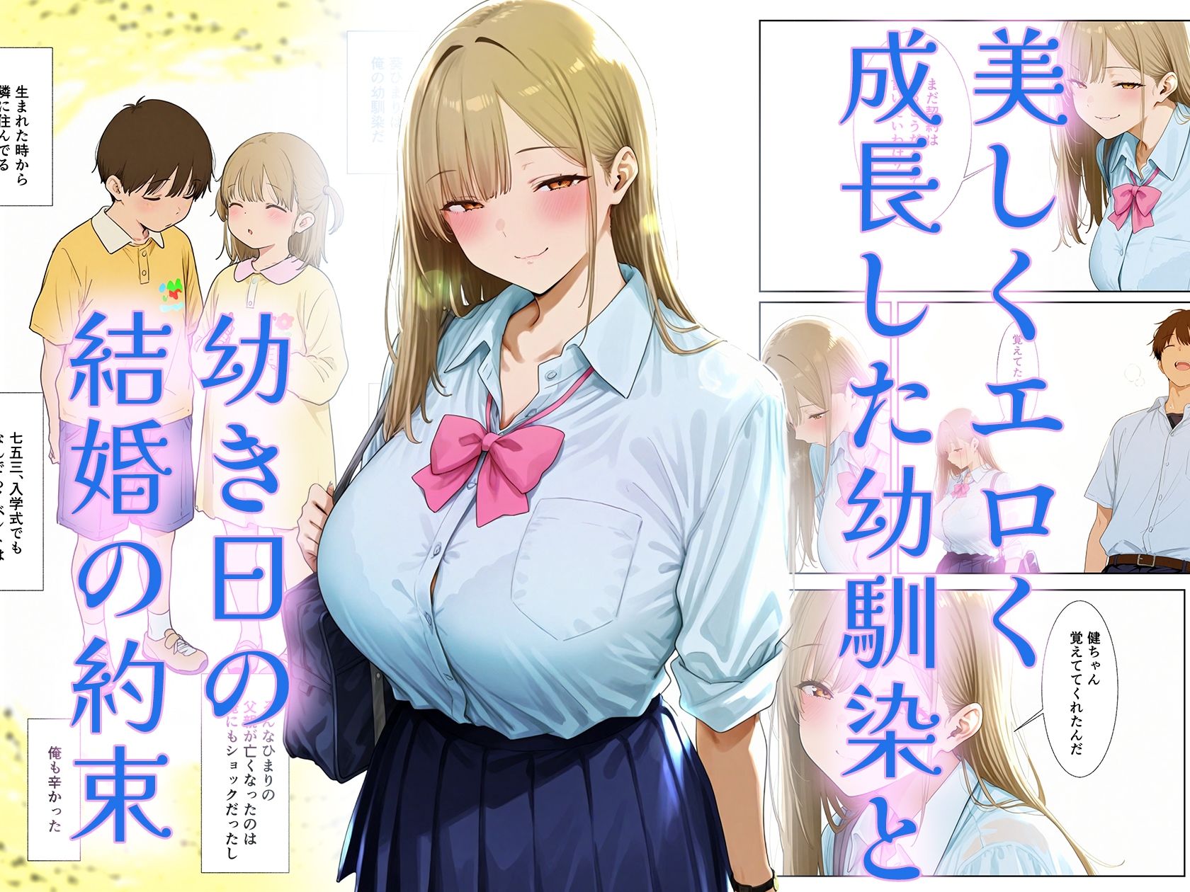 オサナトラレ  幼馴染×寝取られ - サンプル画像 1
